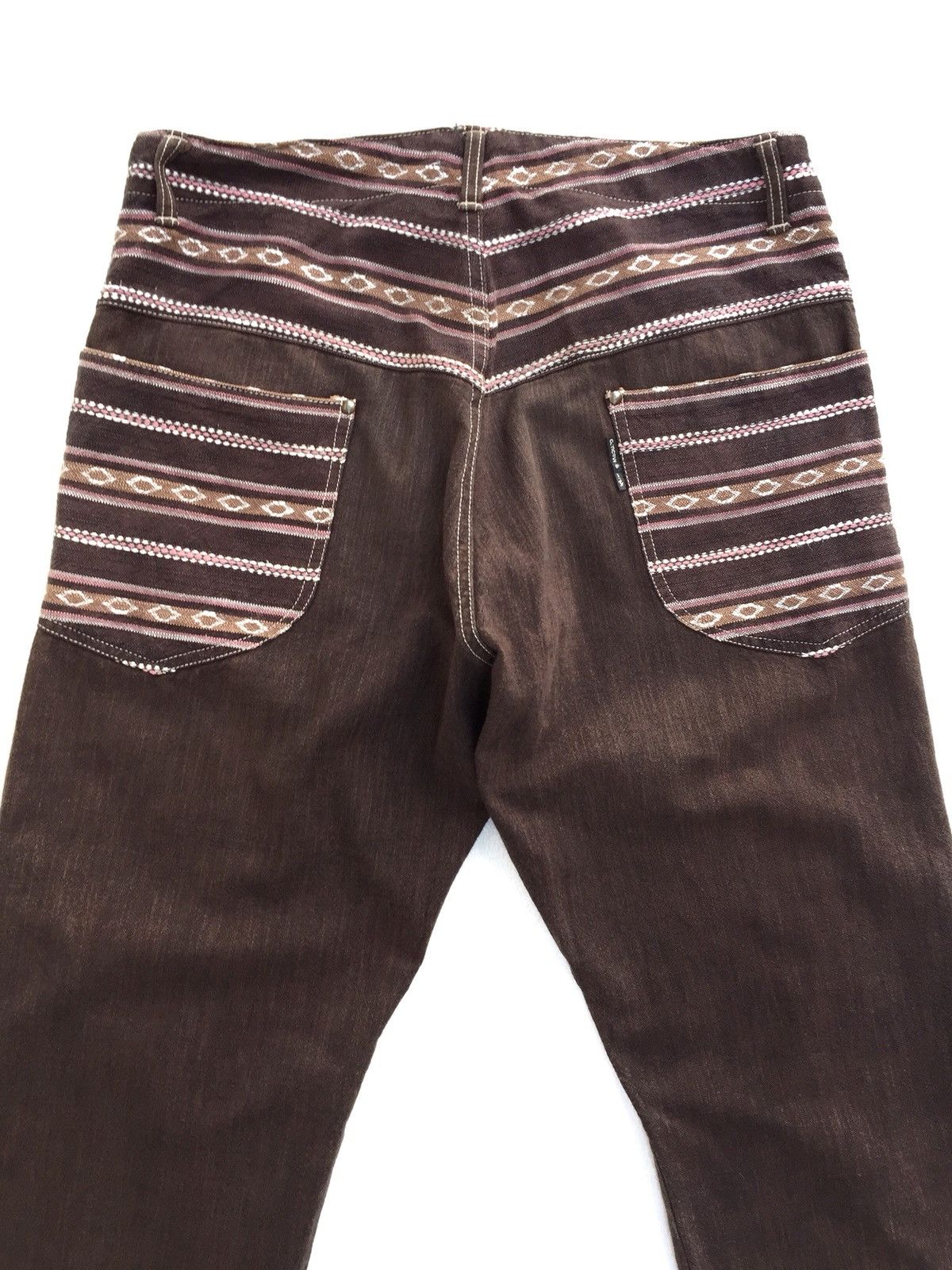 Japanese Brand CNCV Concave Attempt Patchwork Kapital Style Nice Design Size US 32 / EU 48 - 4 Thumbnail