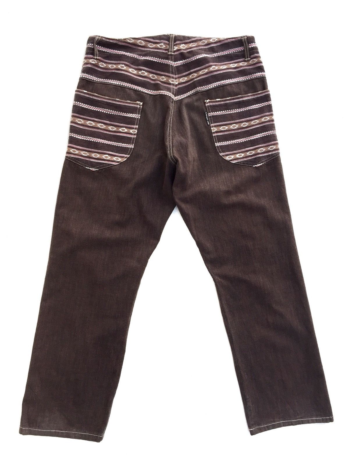 Japanese Brand CNCV Concave Attempt Patchwork Kapital Style Nice Design Size US 32 / EU 48 - 1 Thumbnail