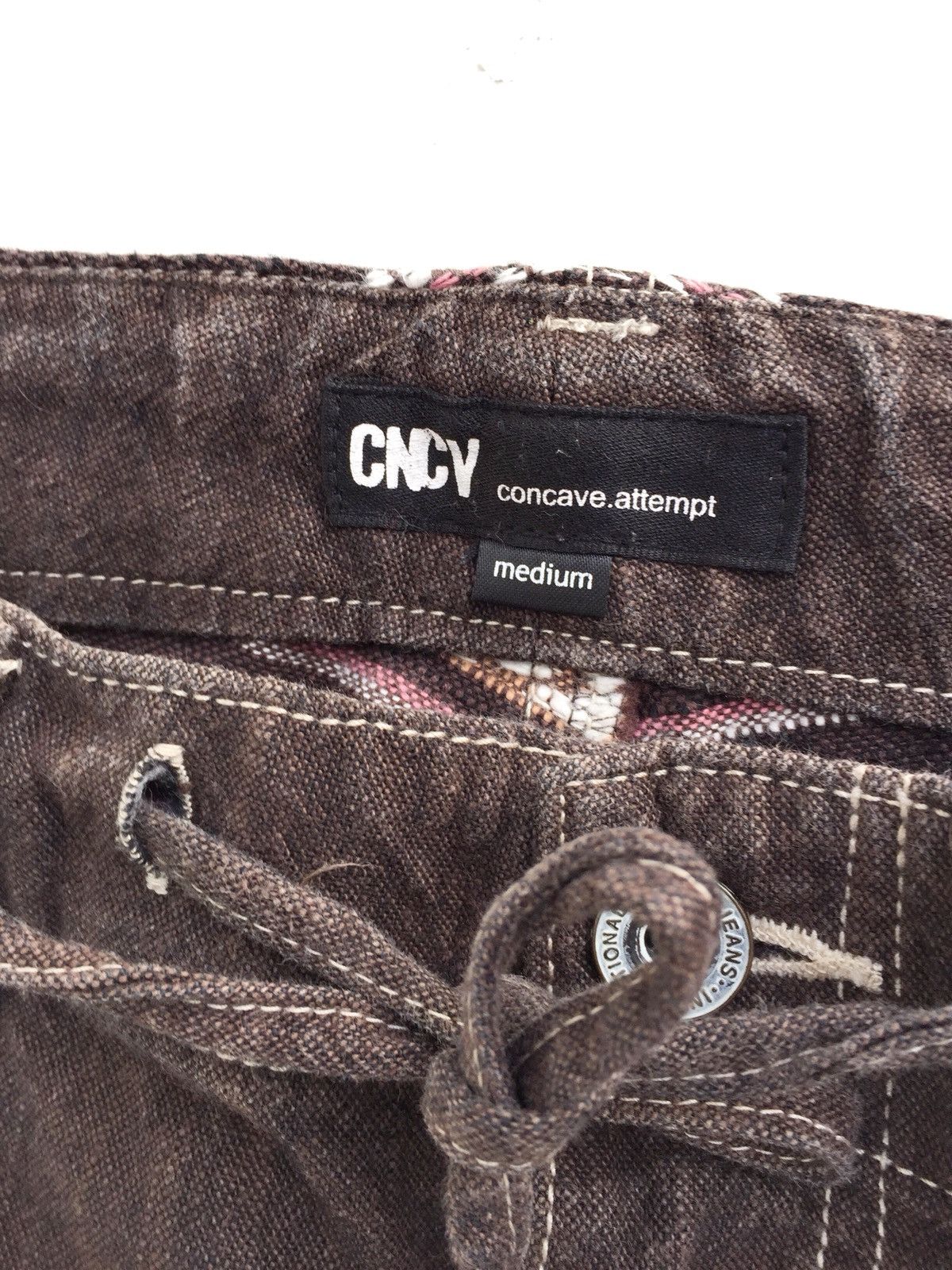Japanese Brand CNCV Concave Attempt Patchwork Kapital Style Nice Design Size US 32 / EU 48 - 6 Thumbnail