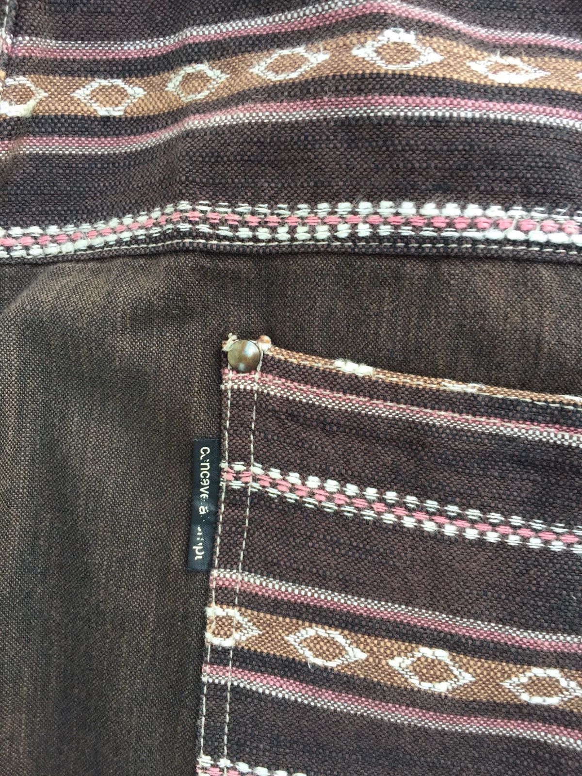 Japanese Brand CNCV Concave Attempt Patchwork Kapital Style Nice Design Size US 32 / EU 48 - 9 Thumbnail