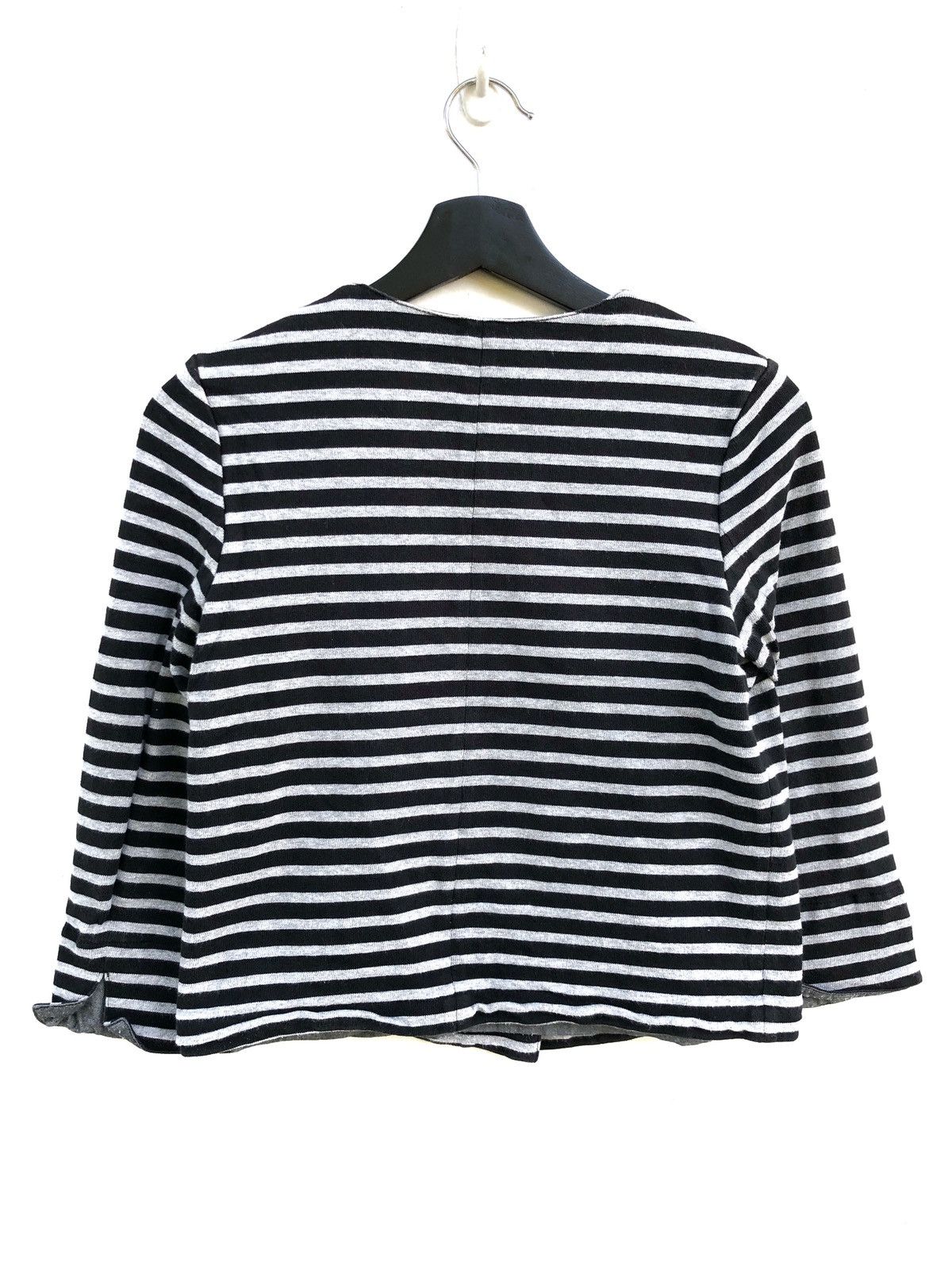 Mackintosh Stripes Button Cardigan Size US XS / EU 42 / 0 - 2 Thumbnail