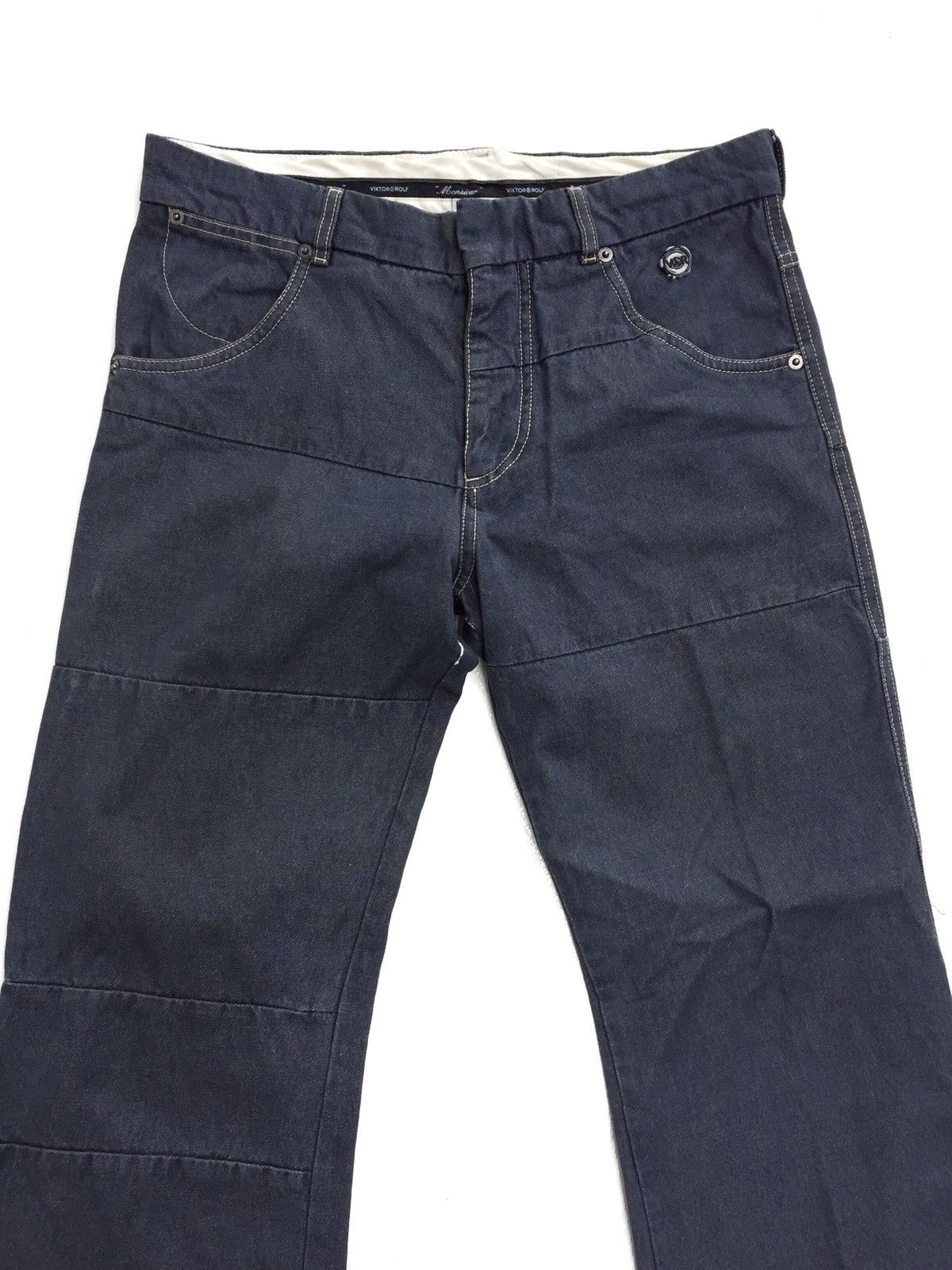 Viktor & Rolf VICTOR & ROLF Made In Italy Nice Design Jeans Size US 32 / EU 48 - 3 Thumbnail