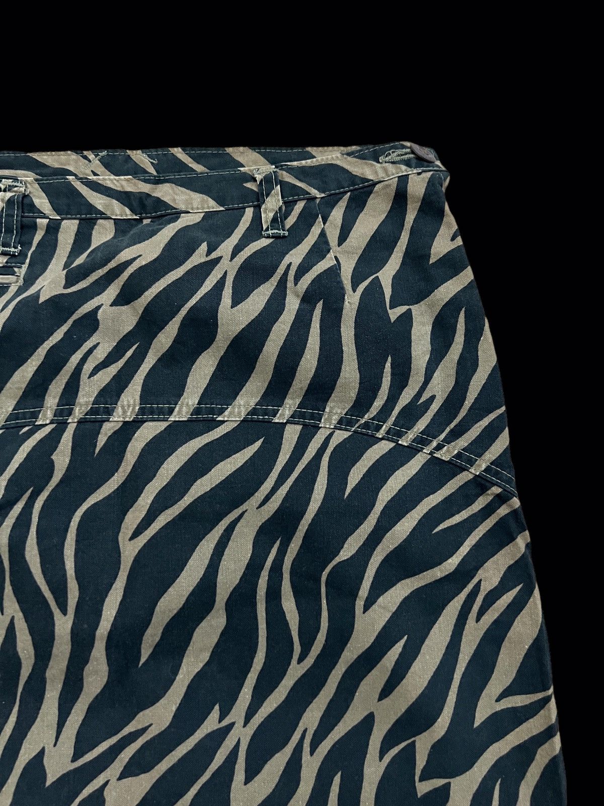 Hysteric Glamour × Japanese Brand 🔥VINTAGE HYSTERIC GLAMOUR TIGER STRIPES SKIRT Size 26" / US 2 / IT 38 - 7 Thumbnail