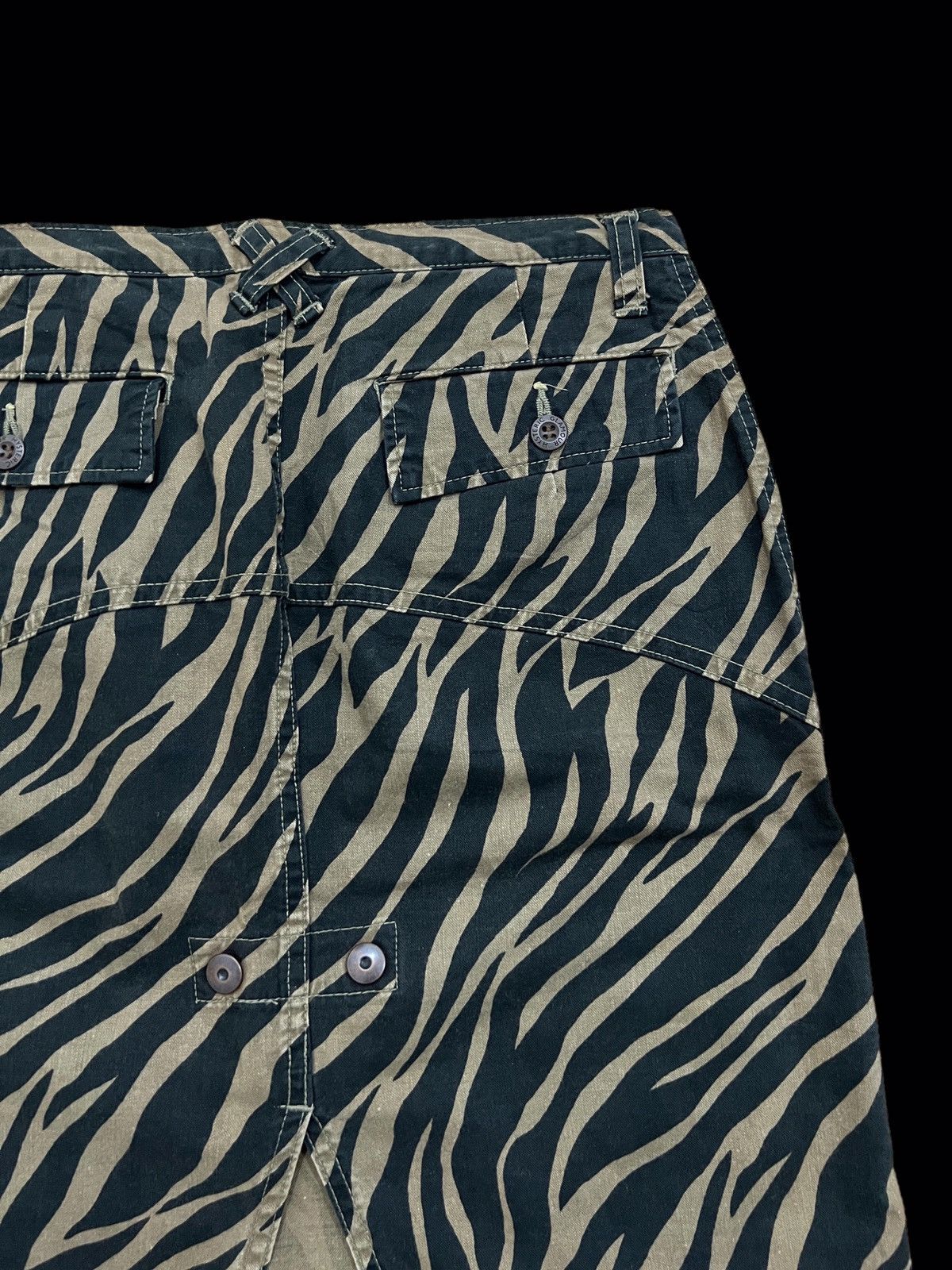 Hysteric Glamour × Japanese Brand 🔥VINTAGE HYSTERIC GLAMOUR TIGER STRIPES SKIRT Size 26" / US 2 / IT 38 - 9 Thumbnail