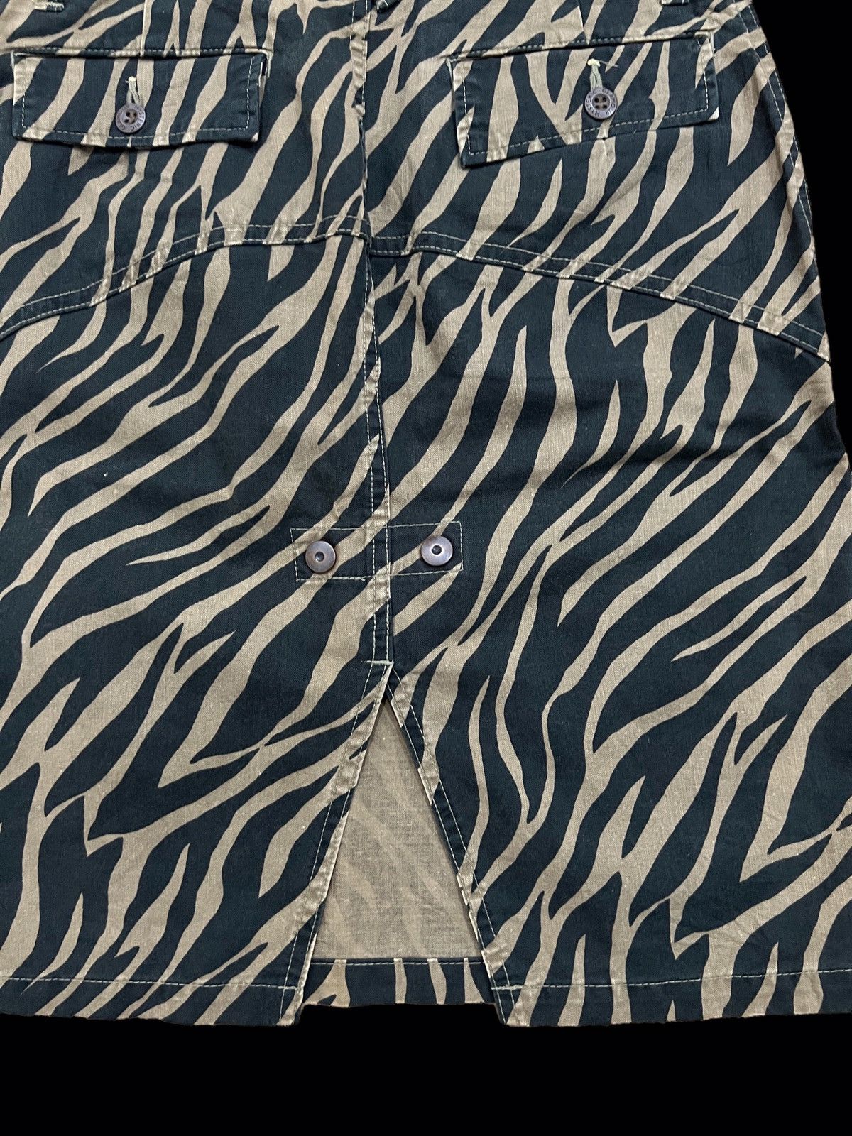 Hysteric Glamour × Japanese Brand 🔥VINTAGE HYSTERIC GLAMOUR TIGER STRIPES SKIRT Size 26" / US 2 / IT 38 - 5 Thumbnail