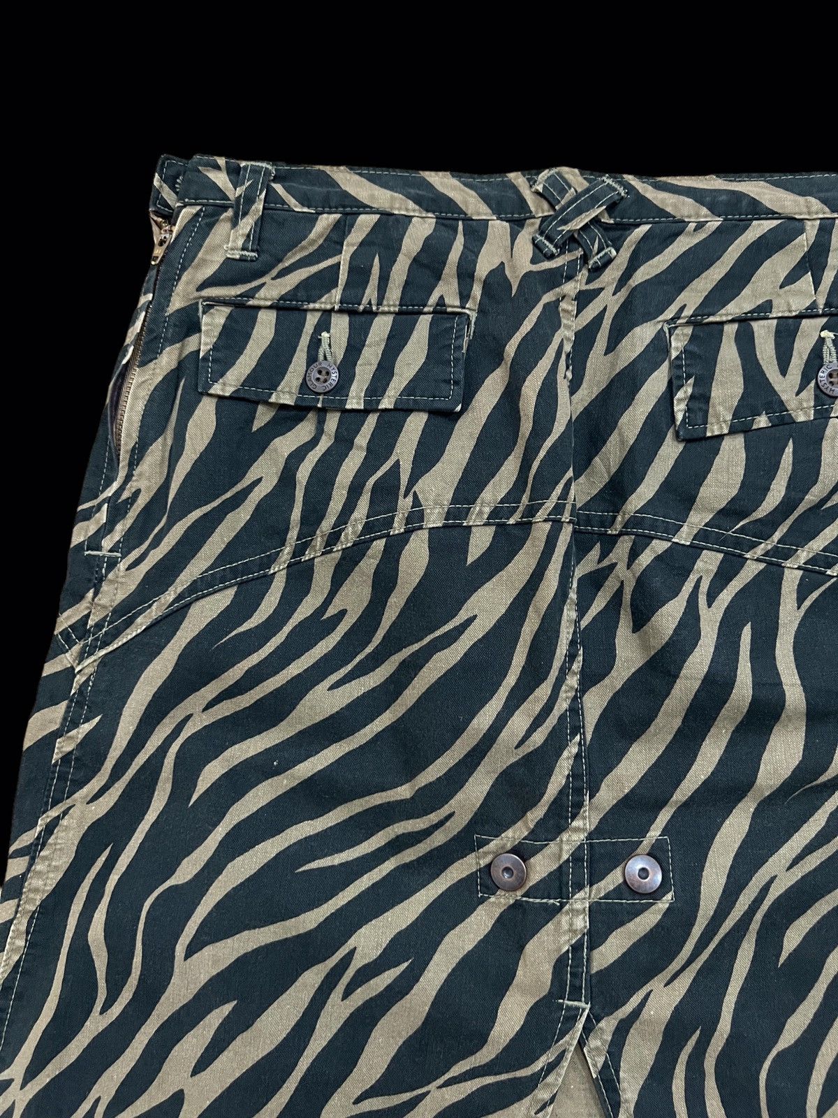 Hysteric Glamour × Japanese Brand 🔥VINTAGE HYSTERIC GLAMOUR TIGER STRIPES SKIRT Size 26" / US 2 / IT 38 - 10 Thumbnail