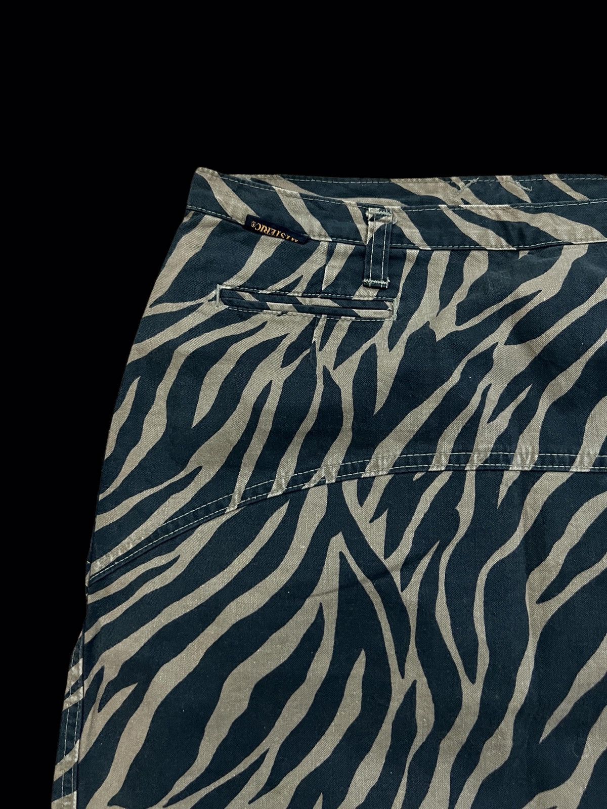 Hysteric Glamour × Japanese Brand 🔥VINTAGE HYSTERIC GLAMOUR TIGER STRIPES SKIRT Size 26" / US 2 / IT 38 - 6 Thumbnail