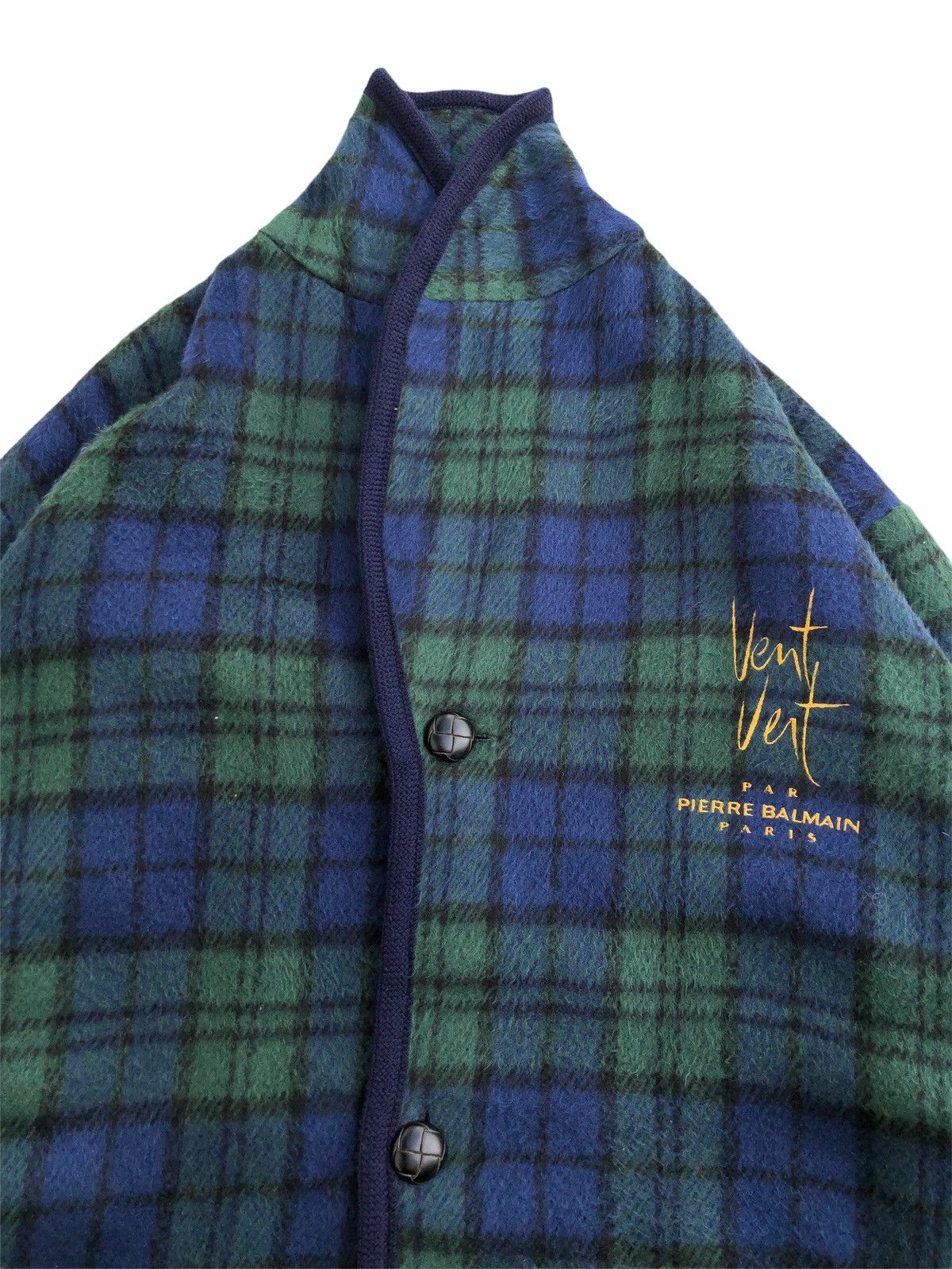 Pierre Balmain Pierre Balmain Paris Checkered Plaid Jacket Robe Kimono Size US M / EU 48-50 / 2 - 3 Thumbnail