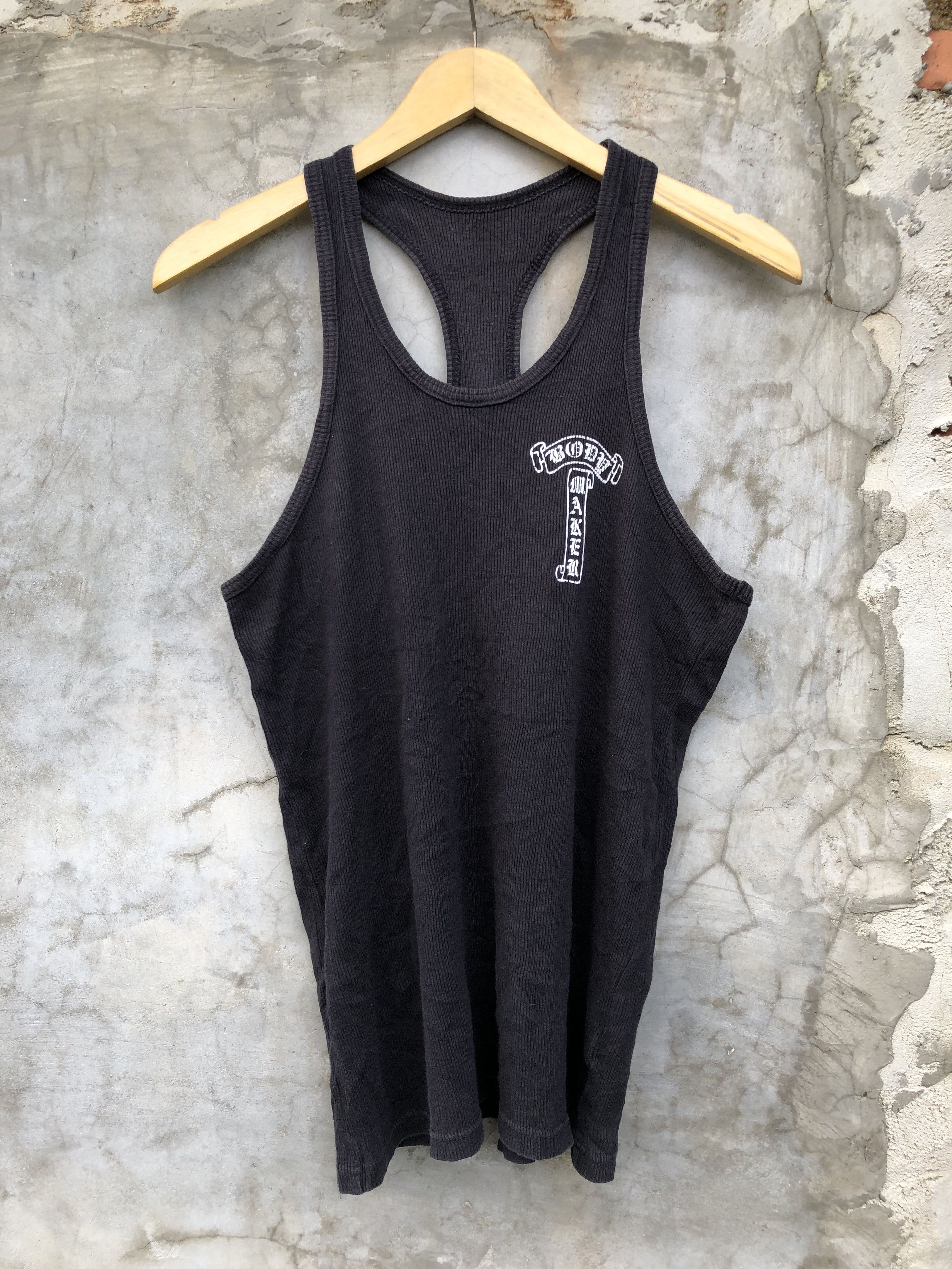 Beauty Beast Cross Snake look like chrome hearts Ribbed Tanktop Size US M / EU 48-50 / 2 - 2 Thumbnail