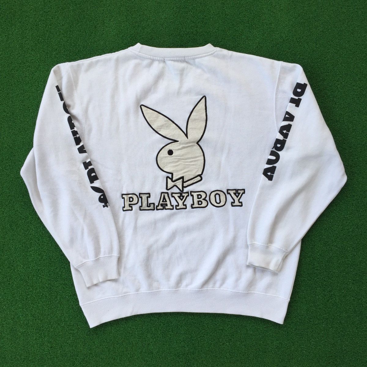 Playboy Vintage Playboy Crewneck Big Logo Embroidery Size US L / EU 52-54 / 3 - 2 Thumbnail