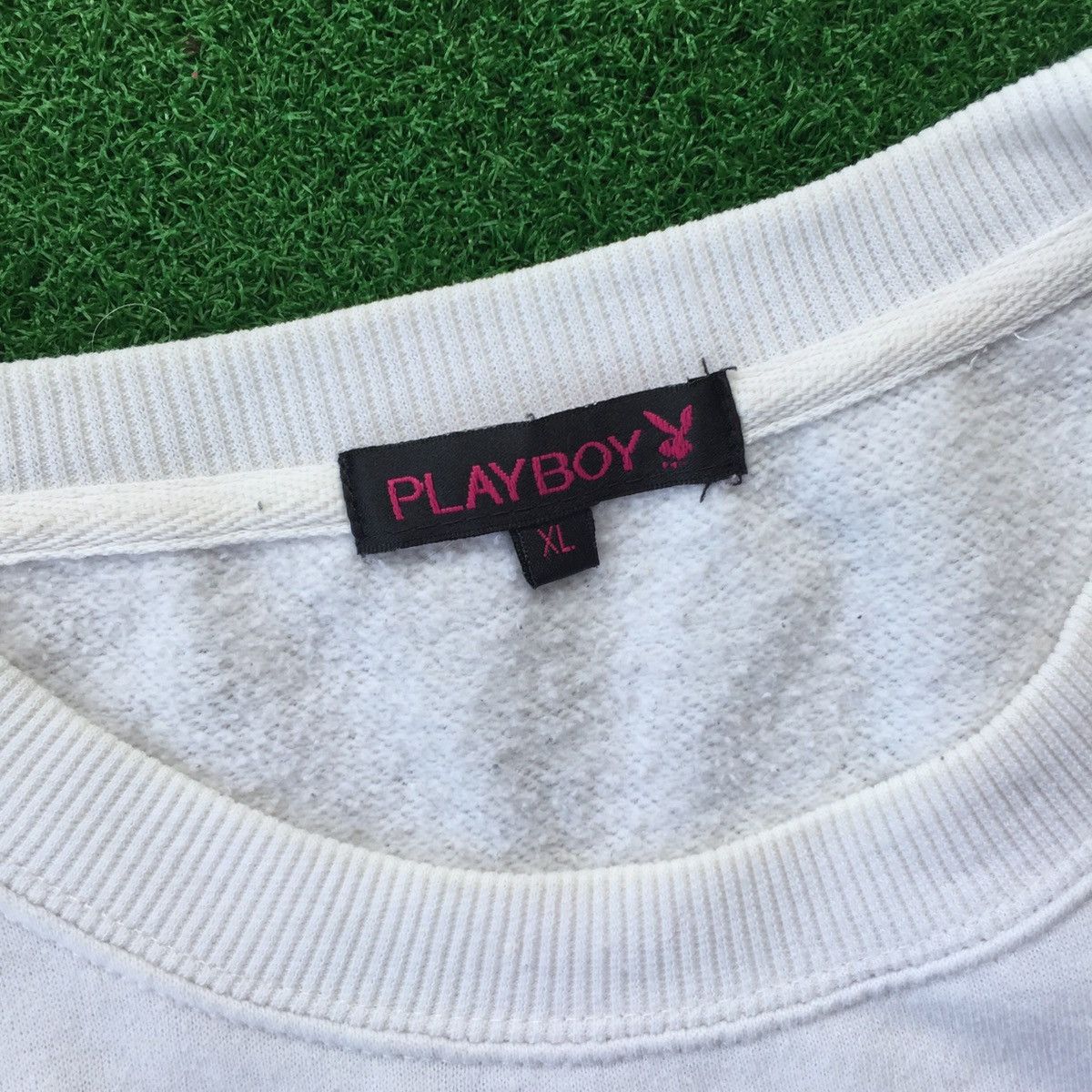 Playboy Vintage Playboy Crewneck Big Logo Embroidery Size US L / EU 52-54 / 3 - 9 Thumbnail