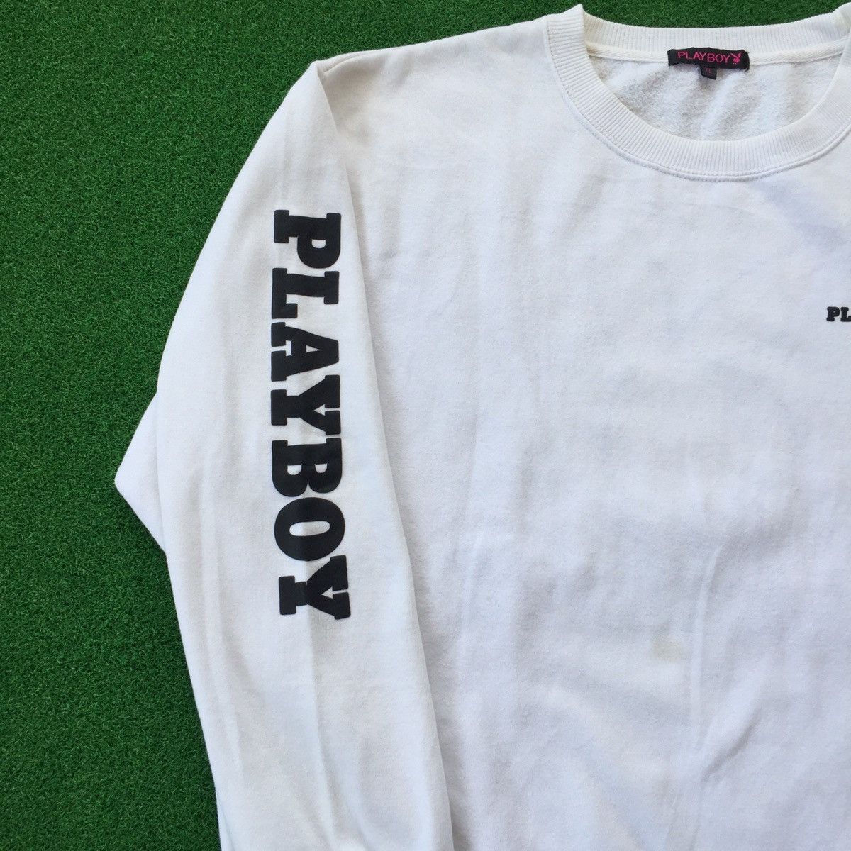 Playboy Vintage Playboy Crewneck Big Logo Embroidery Size US L / EU 52-54 / 3 - 5 Thumbnail