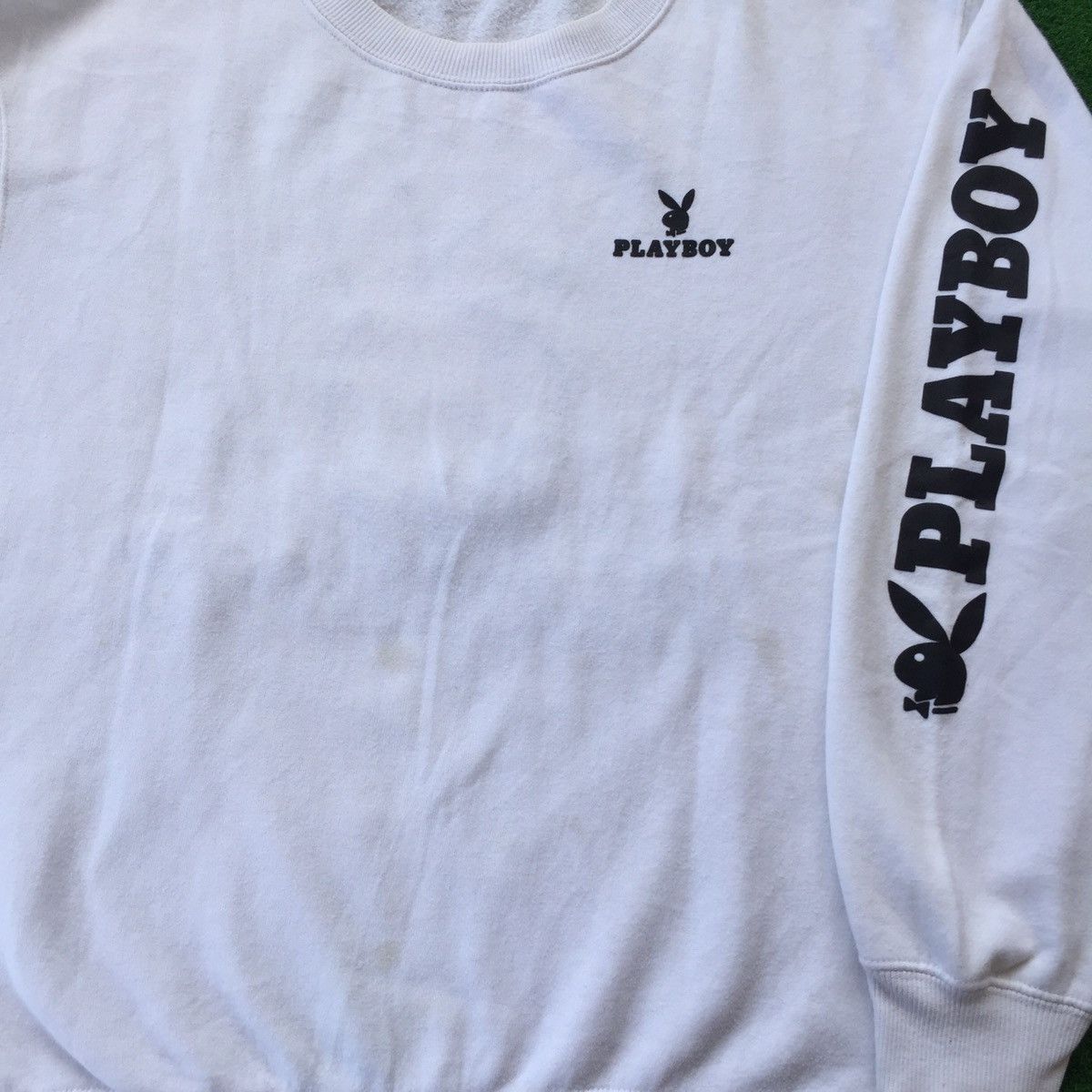 Playboy Vintage Playboy Crewneck Big Logo Embroidery Size US L / EU 52-54 / 3 - 7 Thumbnail