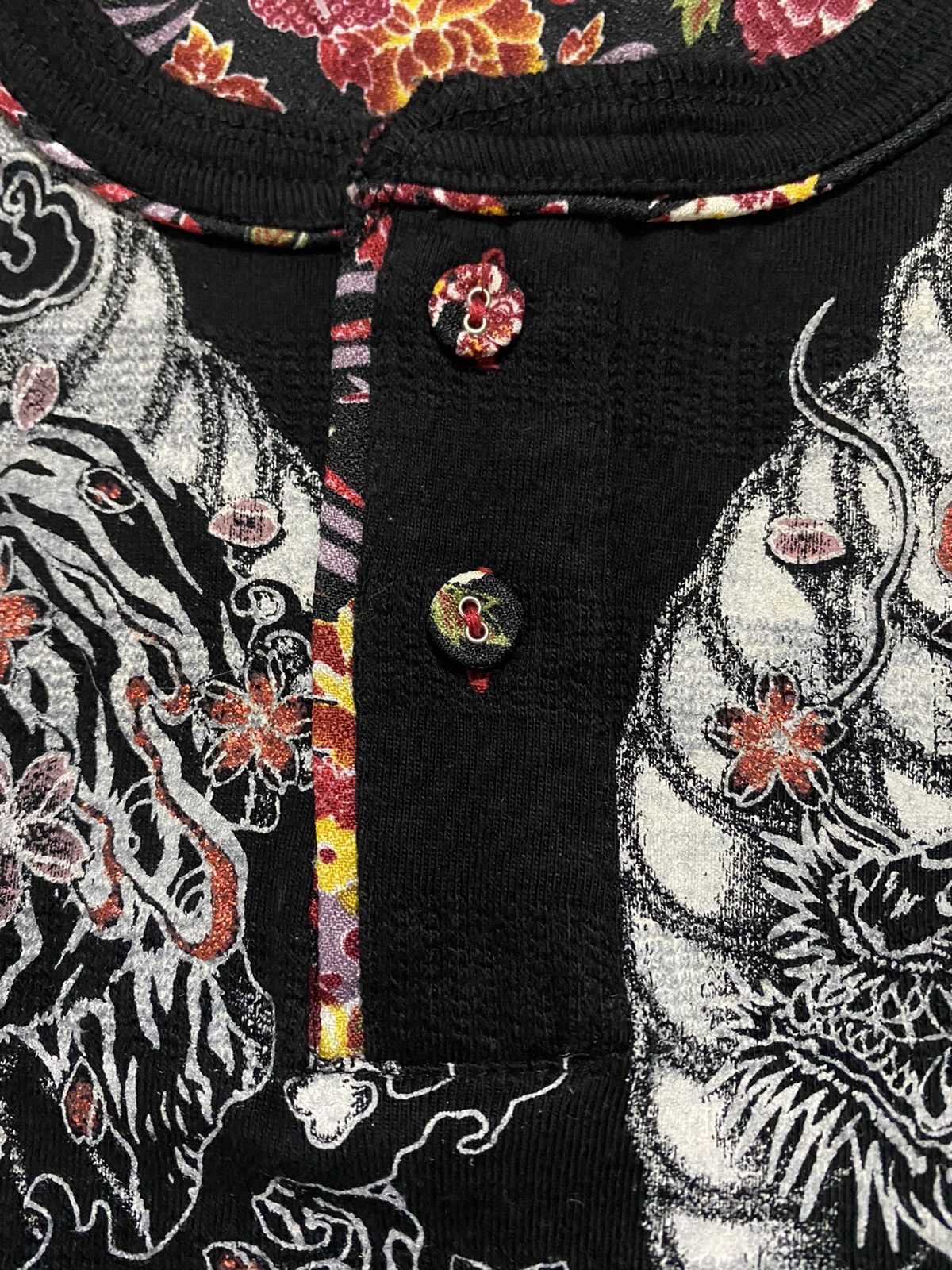 Japanese Brand Vintage Japanese Traditional Bullet Noise Dragon Shirt Size US M / EU 48-50 / 2 - 8 Thumbnail