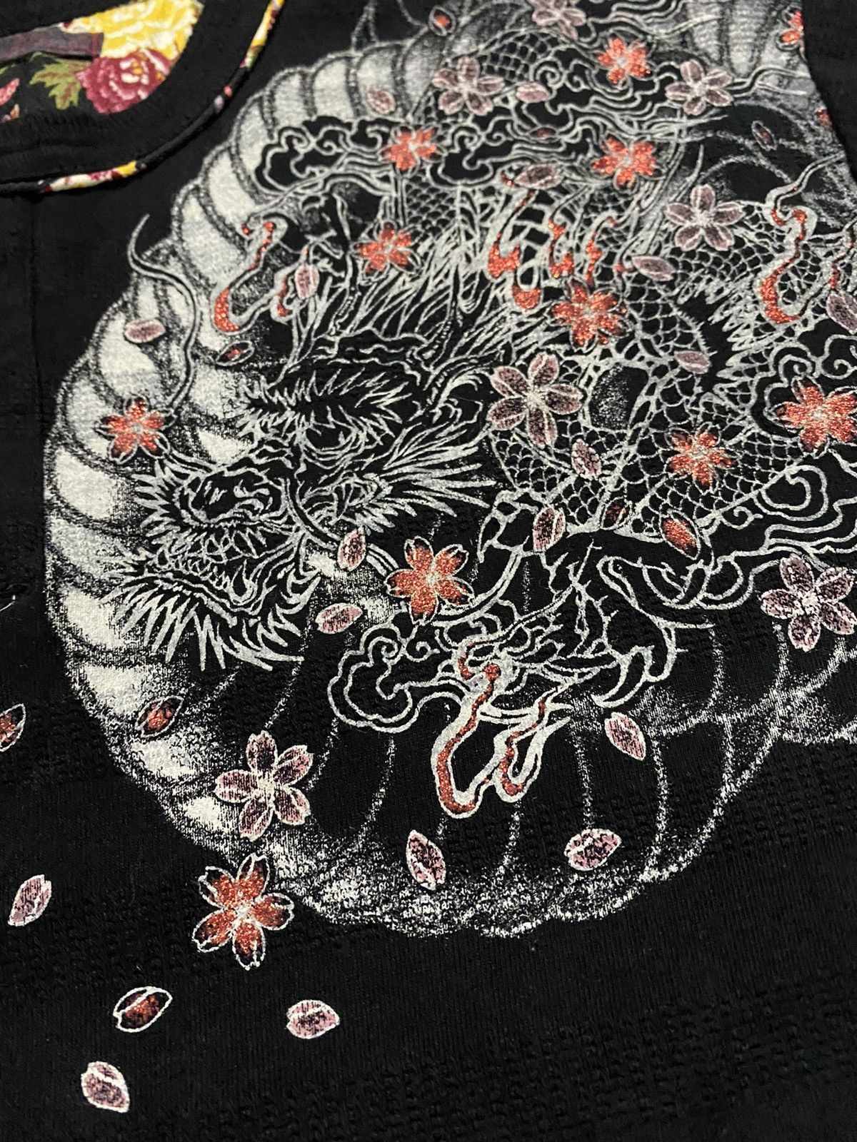 Japanese Brand Vintage Japanese Traditional Bullet Noise Dragon Shirt Size US M / EU 48-50 / 2 - 6 Thumbnail