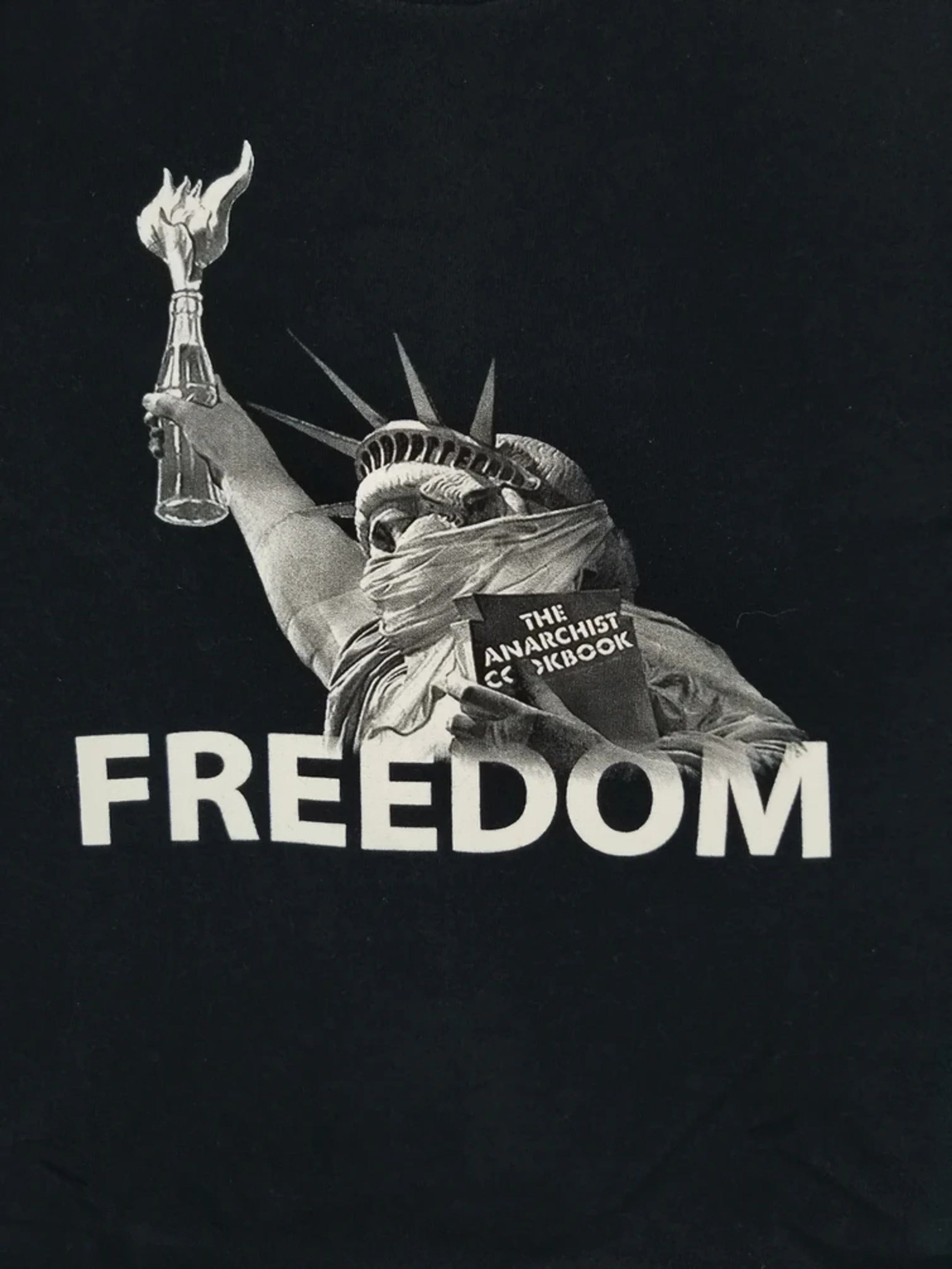 Designer Liberty Freedom The Anarchist Book Tee Punk Seditionaries Size US S / EU 44-46 / 1 - 2 Thumbnail