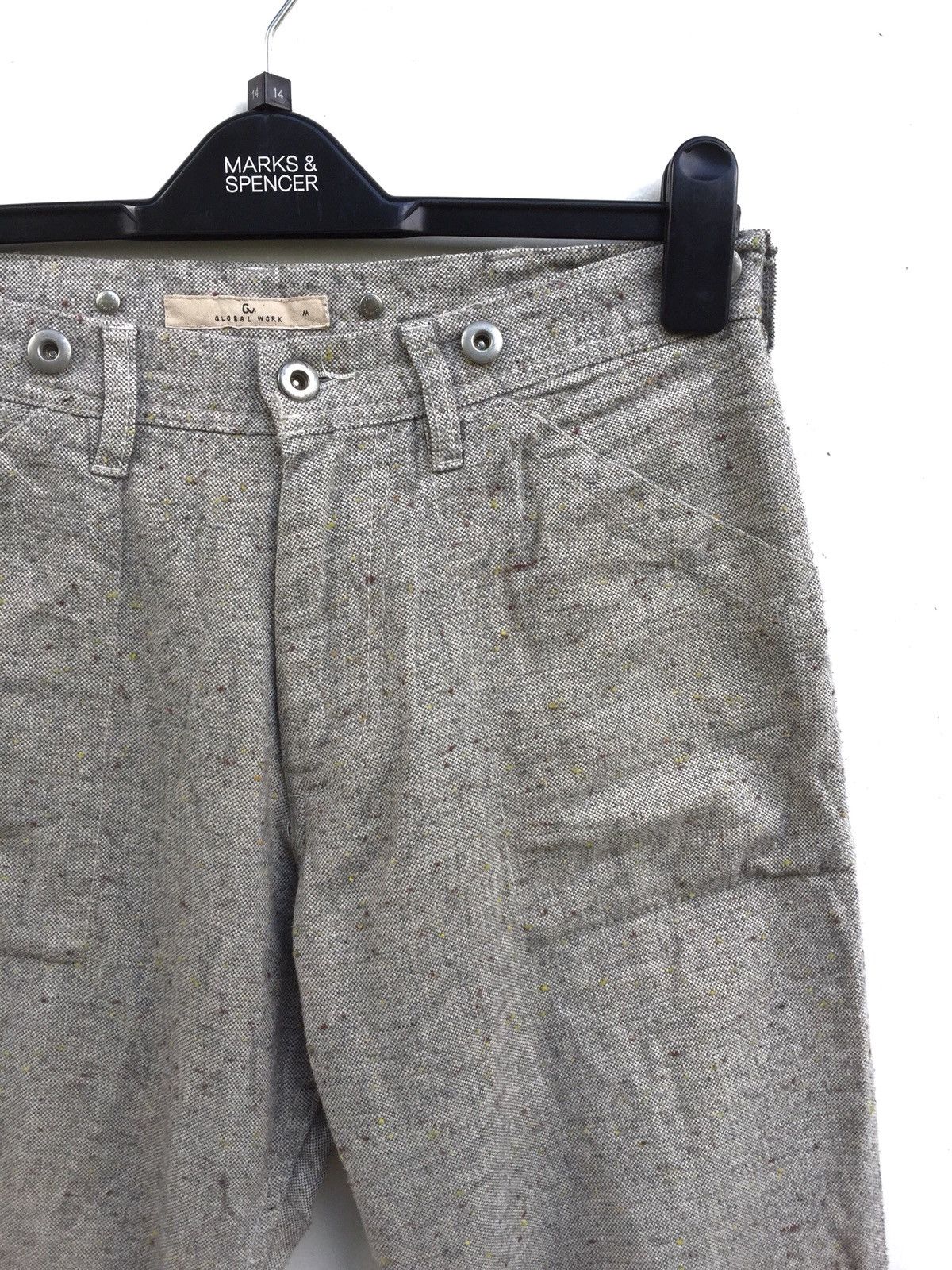 Global Work × Japanese Brand Japanese Brand Global Work Wool Trousers Pants Size US 29 - 4 Thumbnail
