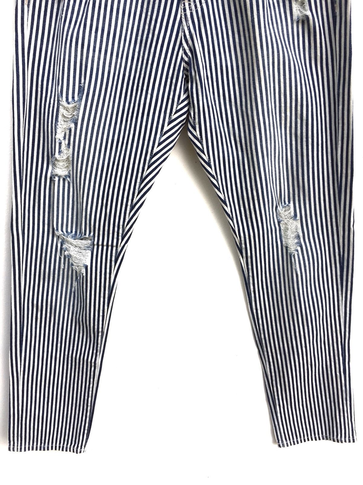 Japanese Brand Japanese Brand Valman Hickory Distressed Jeans Size US 28 / EU 44 - 7 Thumbnail