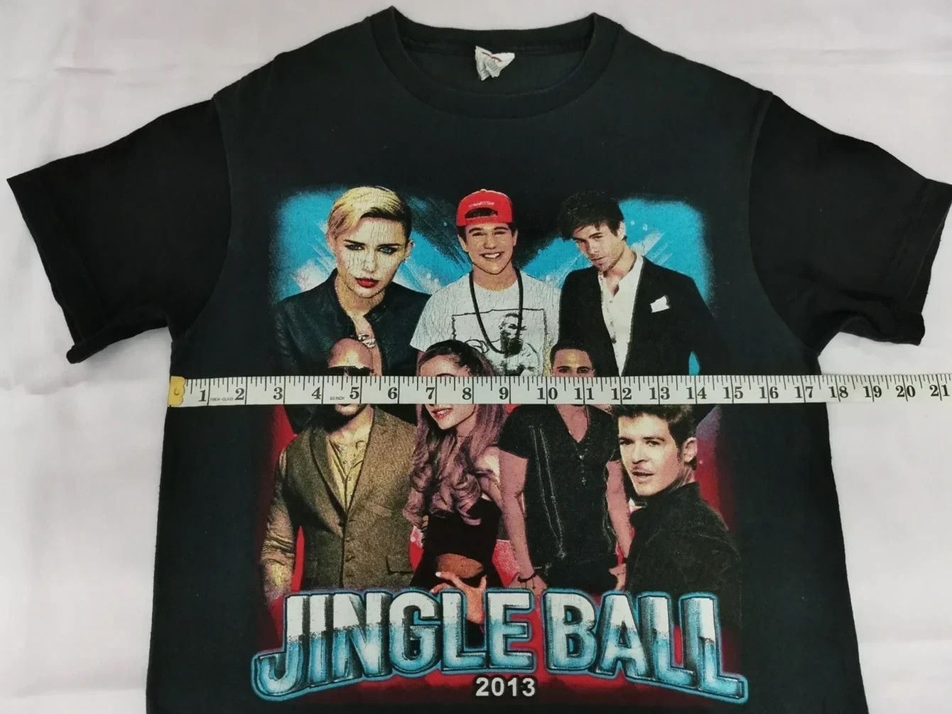Rap Tees Jingle Ball Rap Tee Miley Cyrus Avril Enrique Iglesias Size US S / EU 44-46 / 1 - 4 Thumbnail