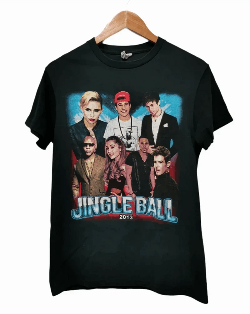 Rap Tees Jingle Ball Rap Tee Miley Cyrus Avril Enrique Iglesias Size US S / EU 44-46 / 1 - 1 Thumbnail