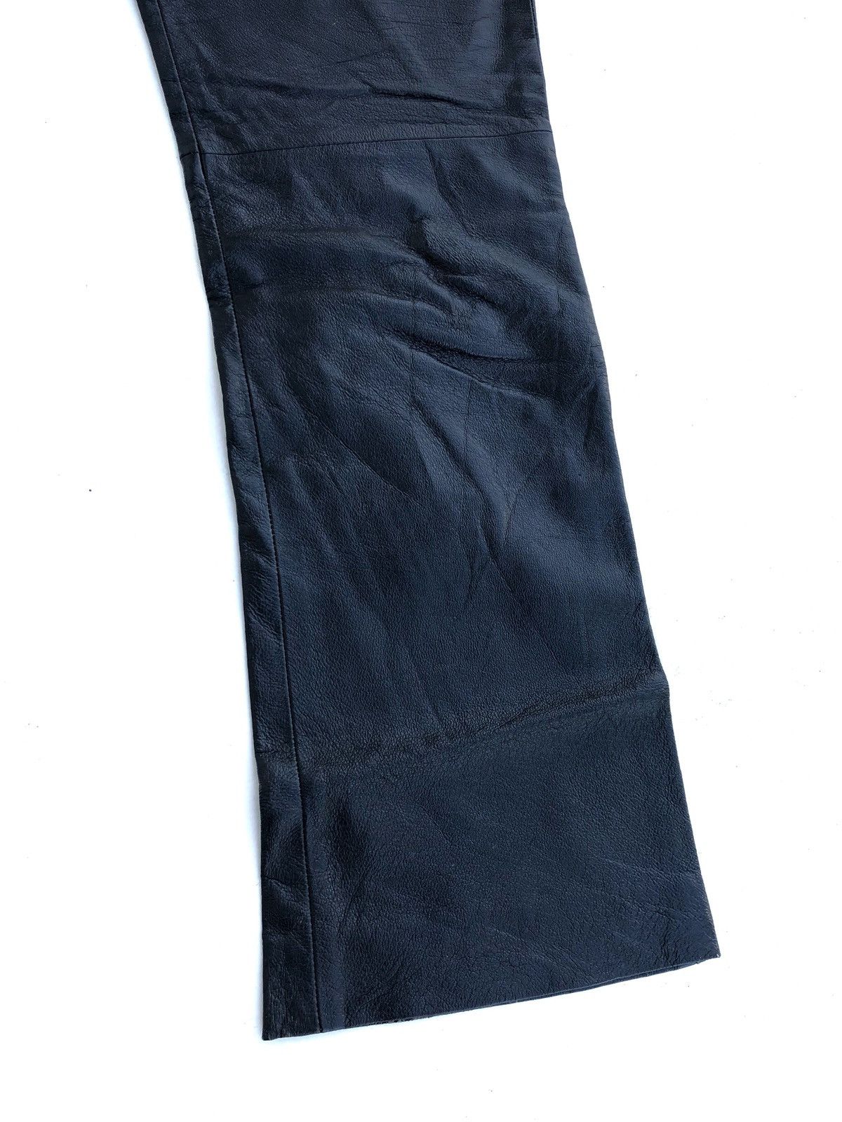 Japanese Brand × Leather Japanese Brand Final Stage Leather Bikers Pants Size US 26 / EU 42 - 6 Thumbnail