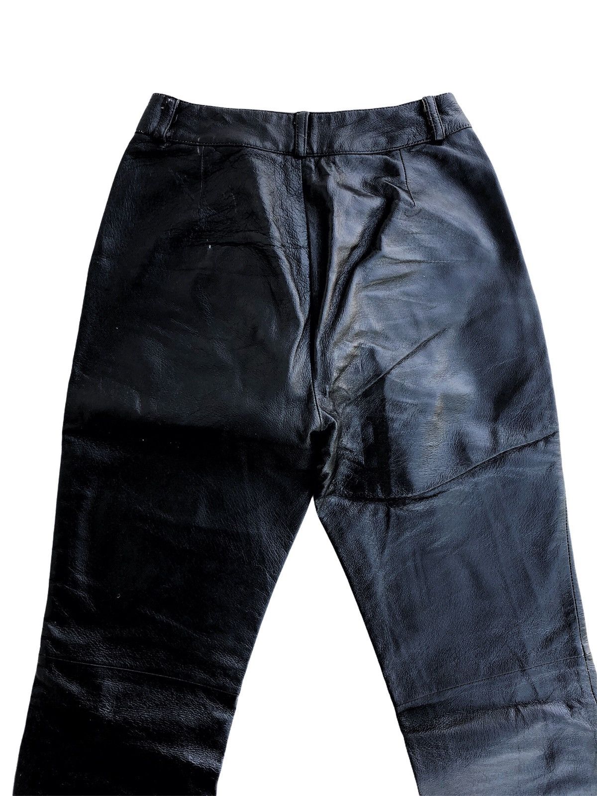Japanese Brand × Leather Japanese Brand Final Stage Leather Bikers Pants Size US 26 / EU 42 - 4 Thumbnail