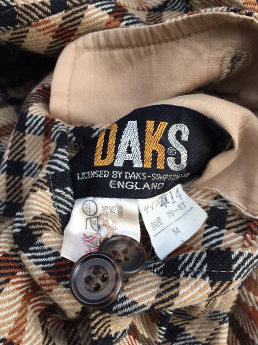 Vintage Vintage Daks London Wool Checkered Reversible Jacket | Grailed