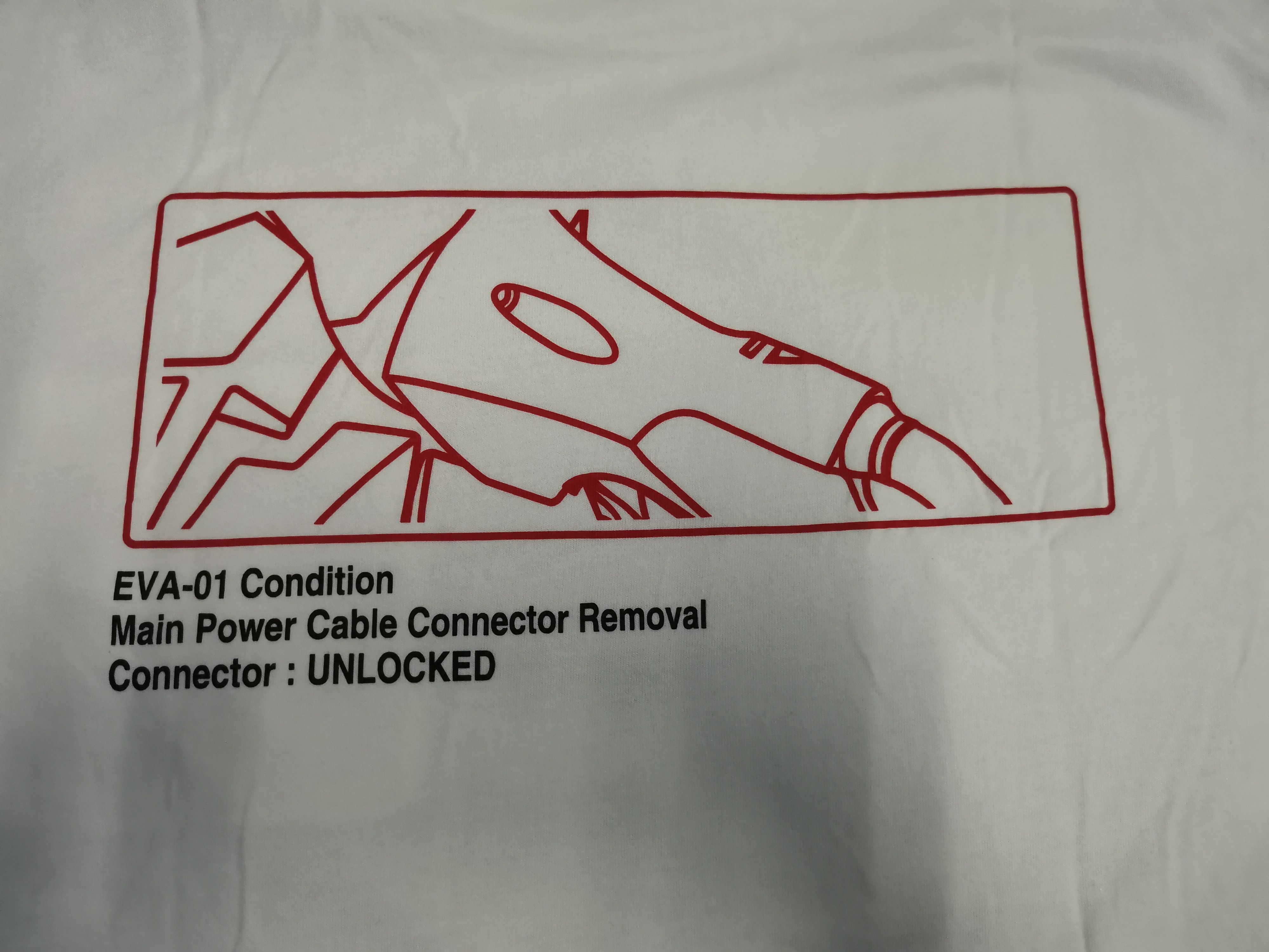 Anime Evangelion Japan Anime Single Pocket Tee Akira Bleach Manga Size US XL / EU 56 / 4 - 1 Thumbnail