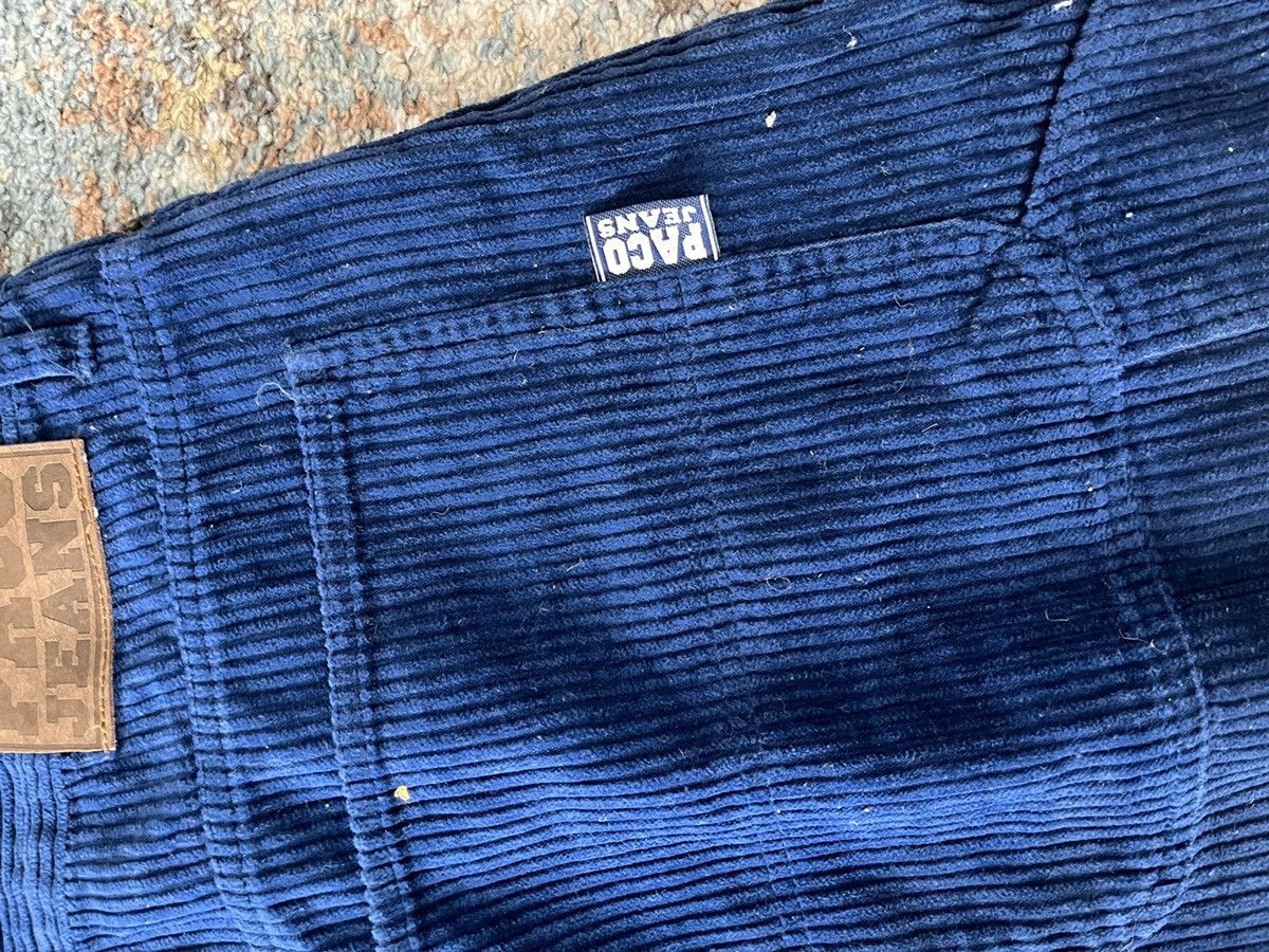 JNCO × Vintage VTG Paco Carpenter Corduroy Shorts Baggy sz 40 Y2K Size US 40 / EU 56 - 4 Thumbnail