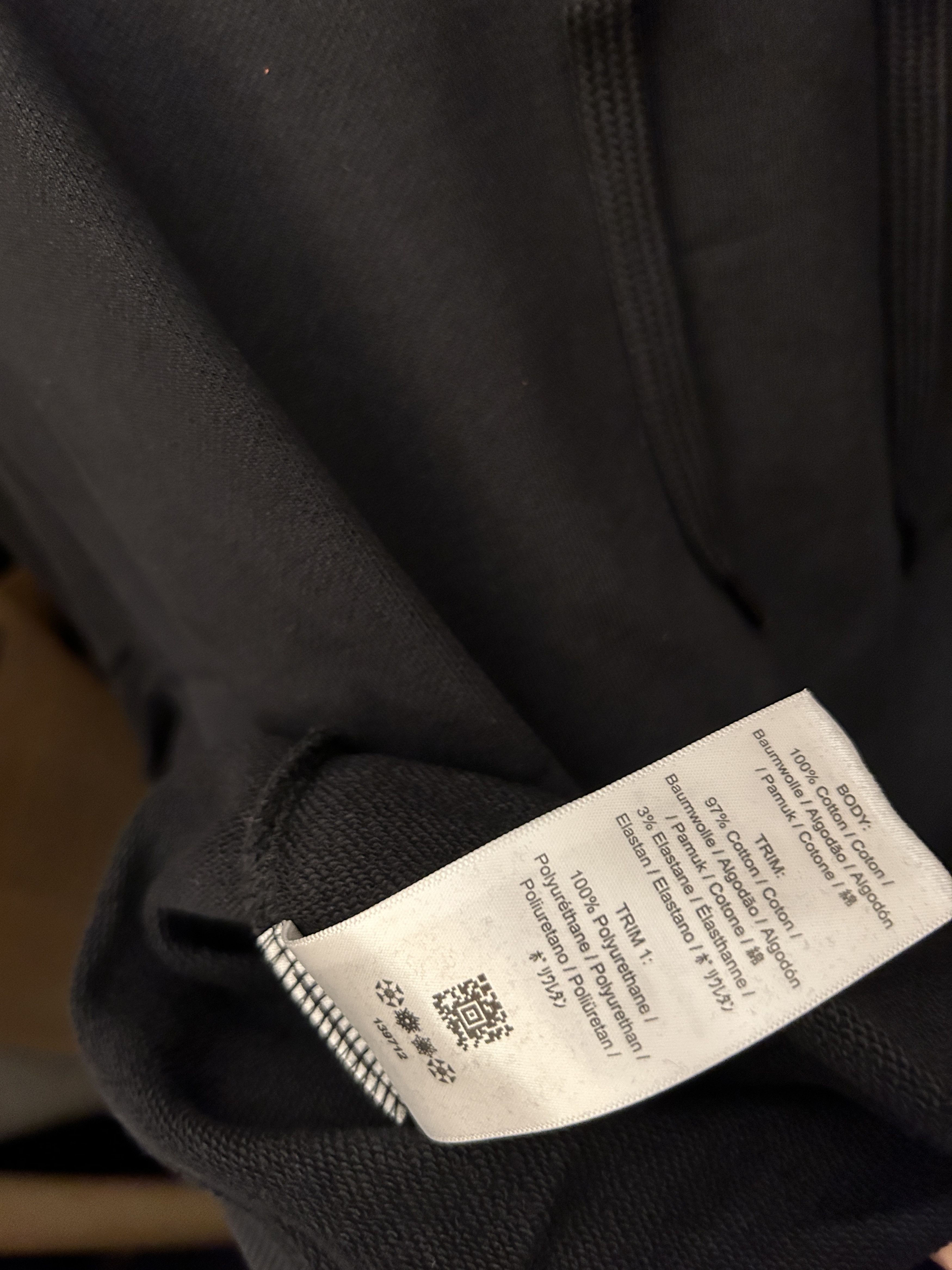 Fred Perry × Raf Simons Detail Black Tape Hoodie Size 42 ( x-large) Size US XL / EU 56 / 4 - 6 Thumbnail