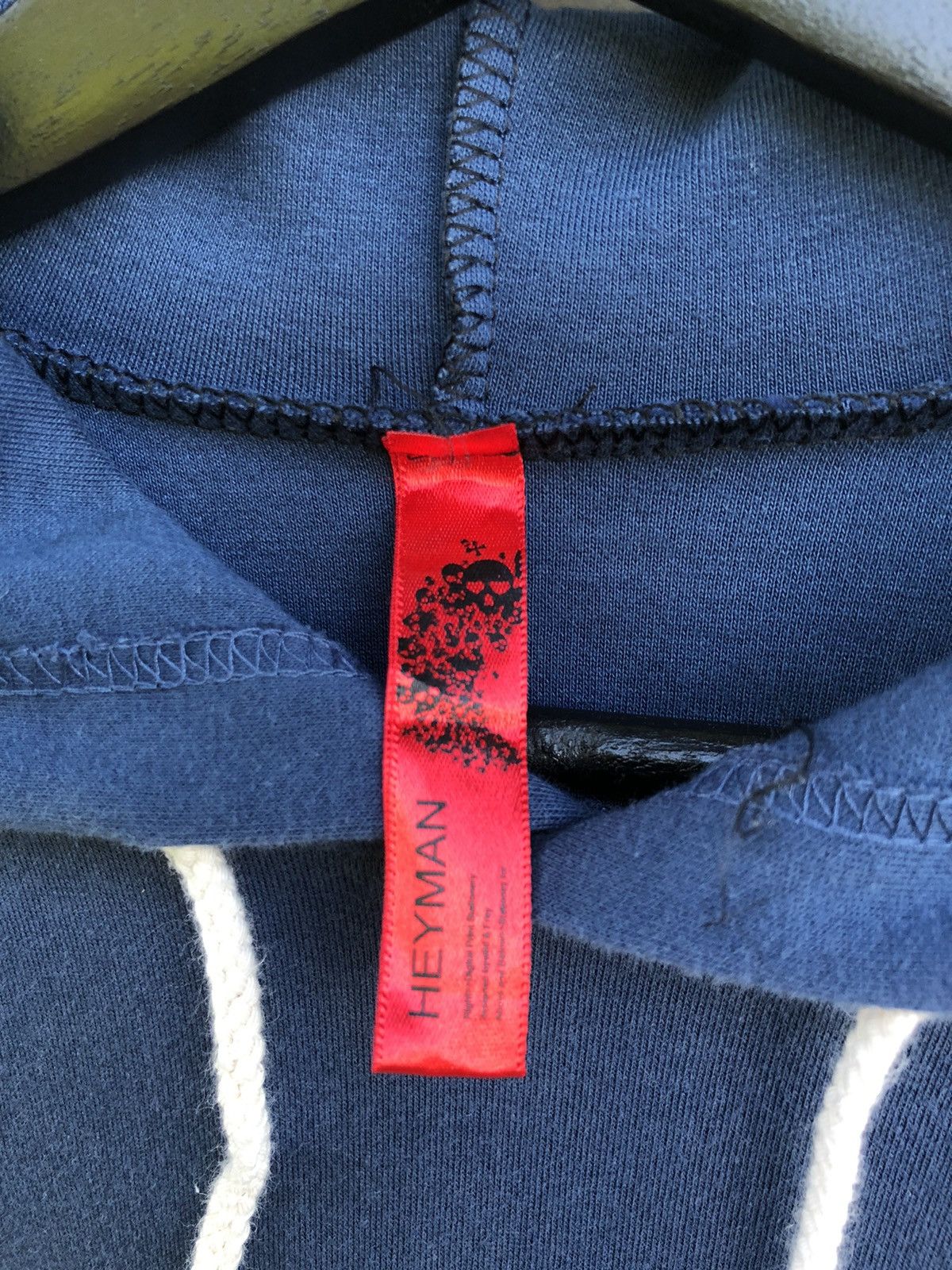 Japanese Brand × Seditionaries Japanese Brand Hey Man Skull Seditionaries Hoodie Size US S / EU 44-46 / 1 - 4 Thumbnail