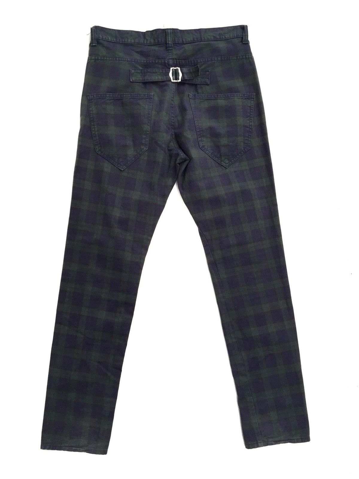 Japanese Brand × RAGEBLUE RAGEBLUE Checkered Buckle Back Trousers Pants Size US 32 / EU 48 - 2 Thumbnail