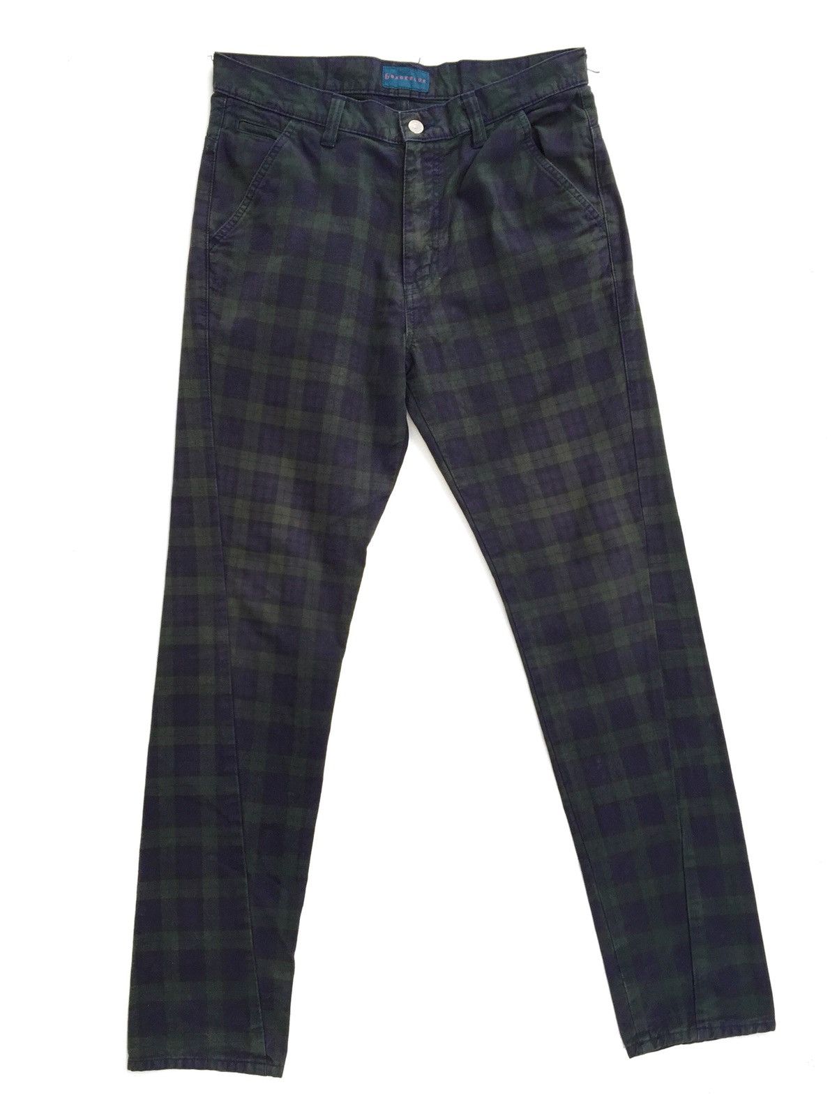 Japanese Brand × RAGEBLUE RAGEBLUE Checkered Buckle Back Trousers Pants Size US 32 / EU 48 - 1 Thumbnail
