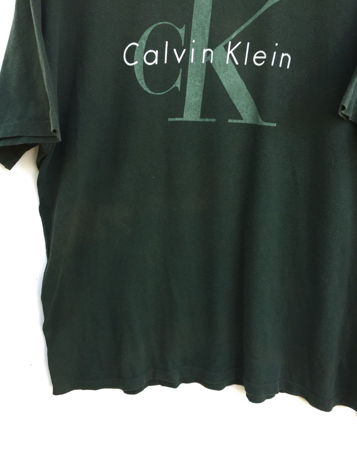 Calvin Klein × Vintage Vintage CK Big Logo Tee Size US XL / EU 56 / 4 - 5 Thumbnail