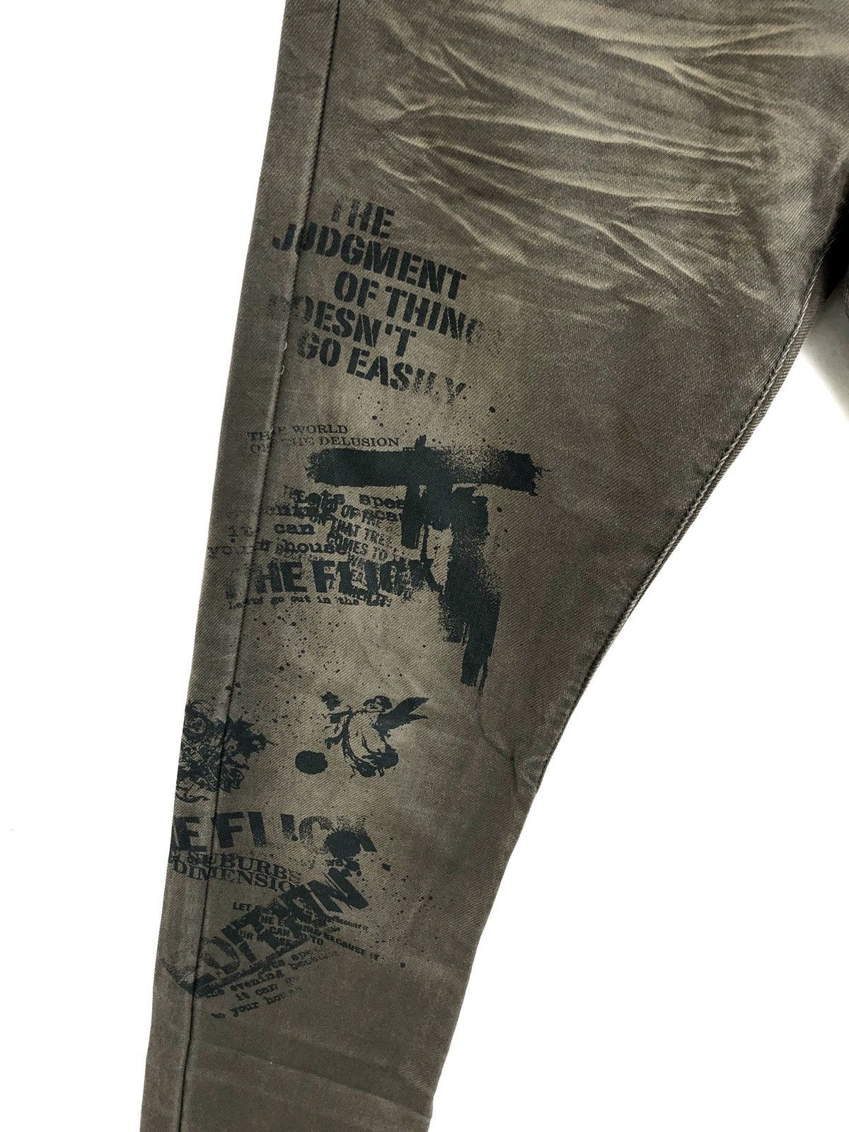 Art Comes First × Japanese Brand Japanese Brand Semantic Design Pants Very Nice Printed Art Size US 30 / EU 46 - 5 Thumbnail