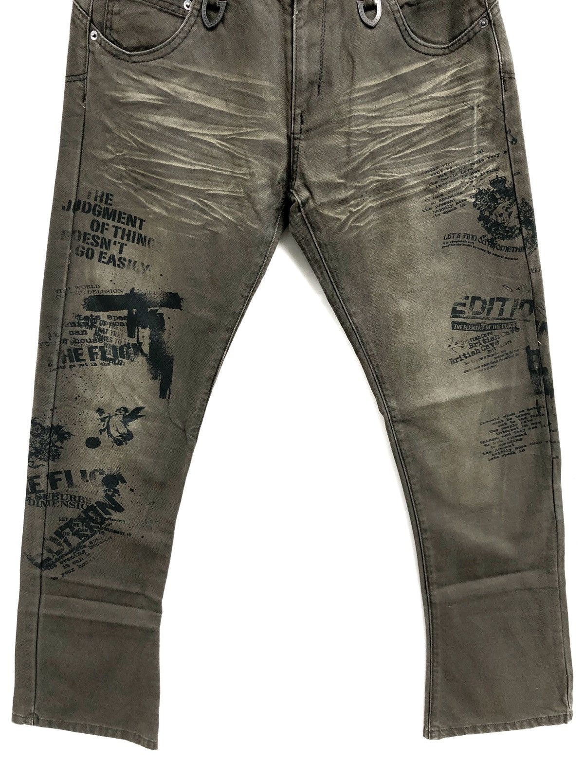 Art Comes First × Japanese Brand Japanese Brand Semantic Design Pants Very Nice Printed Art Size US 30 / EU 46 - 4 Thumbnail