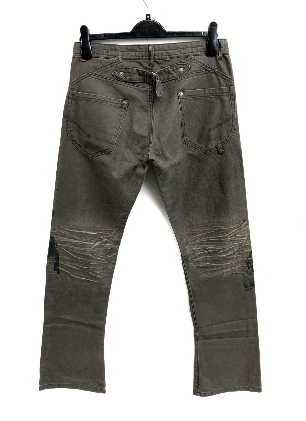 Art Comes First × Japanese Brand Japanese Brand Semantic Design Pants Very Nice Printed Art Size US 30 / EU 46 - 3 Thumbnail