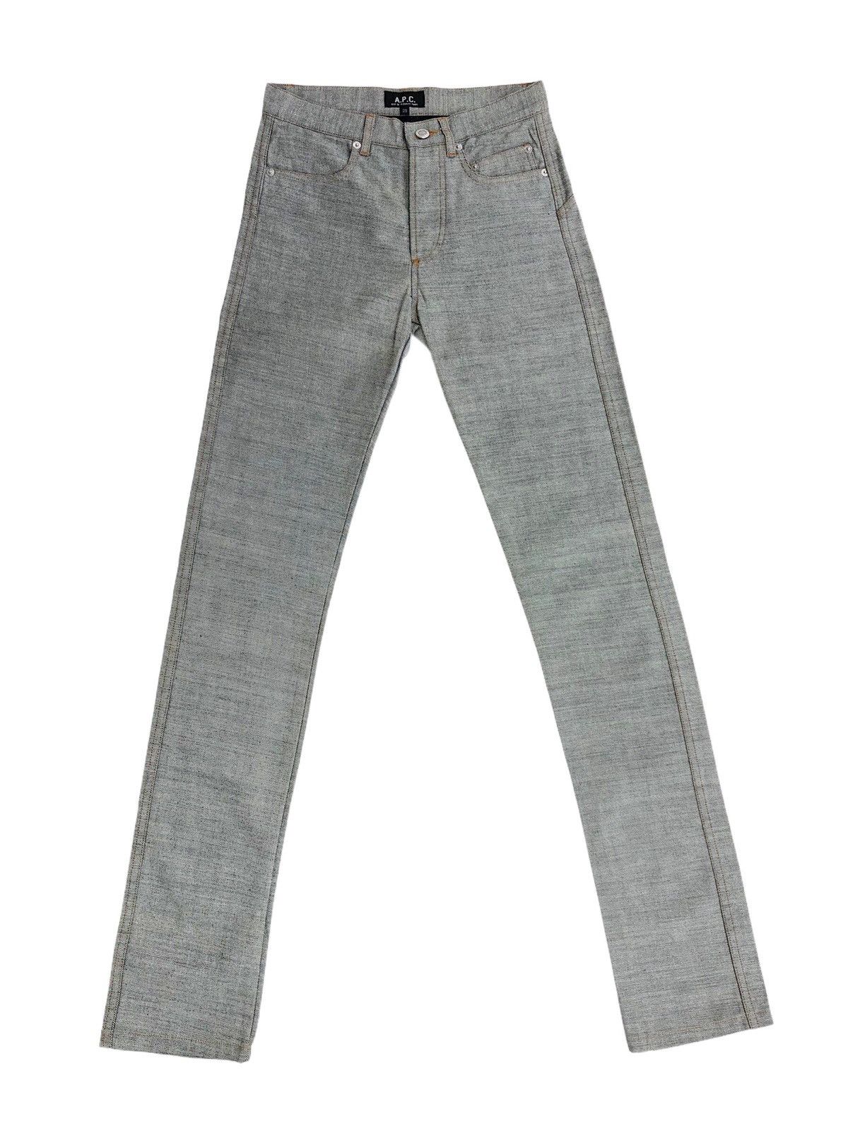 A.P.C. A.P.C Rue De Fleurus Paris Reverse Denim Size US 26 / EU 42 - 2 Thumbnail