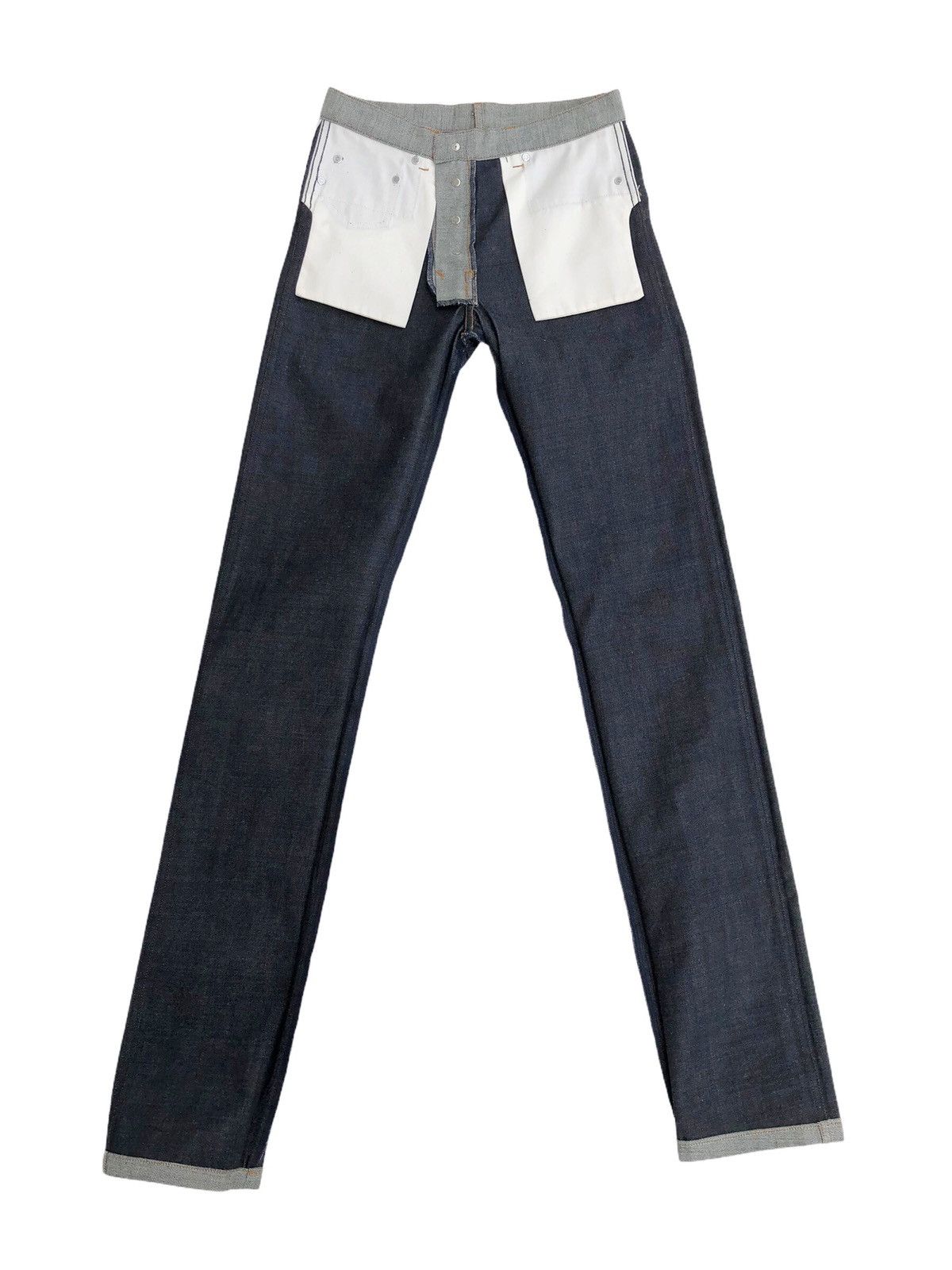 A.P.C. A.P.C Rue De Fleurus Paris Reverse Denim Size US 26 / EU 42 - 5 Thumbnail