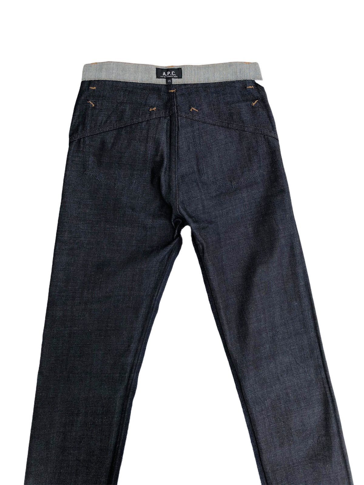 A.P.C. A.P.C Rue De Fleurus Paris Reverse Denim Size US 26 / EU 42 - 6 Thumbnail