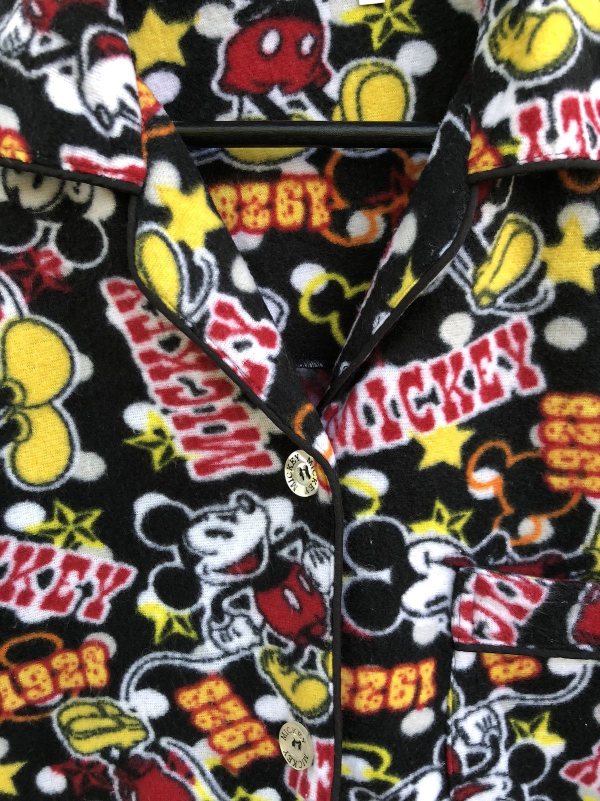 Mickey Mouse Vintage Fullprint Mickey Mouse Fleece Jacket Size US S / EU 44-46 / 1 - 5 Thumbnail