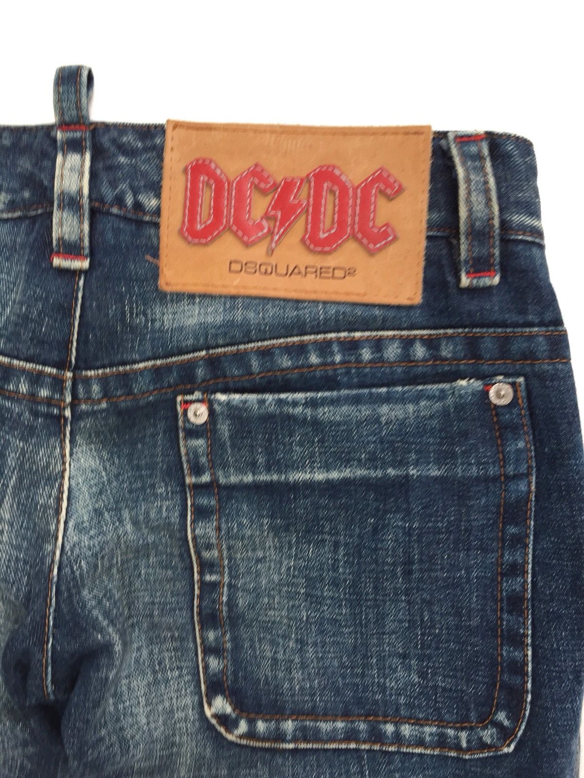 Dsquared2 DSQUARED2 Distressed Denim Jeans Made In Italy Size US 31 - 9 Thumbnail