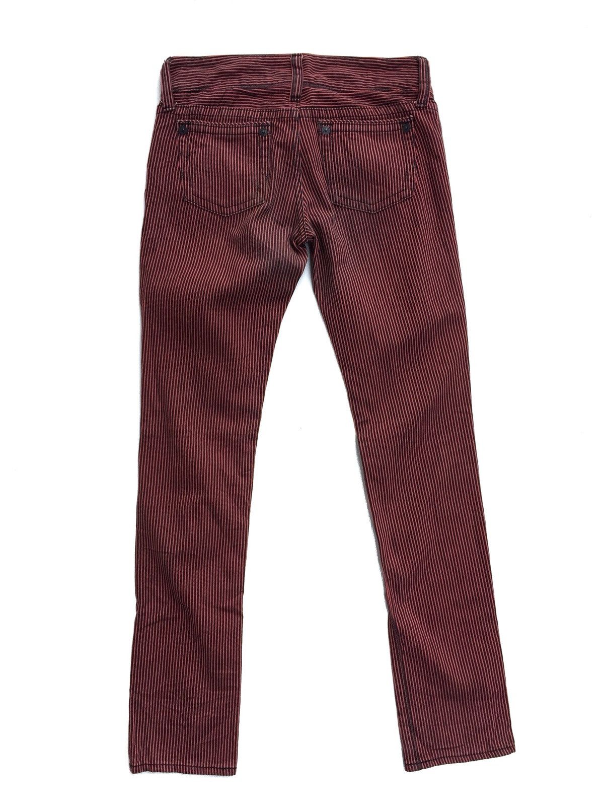 Designer × Japanese Brand Japanese Brand MOUSSY Stripes Slim Fit Jeans Size US 28 / EU 44 - 2 Thumbnail