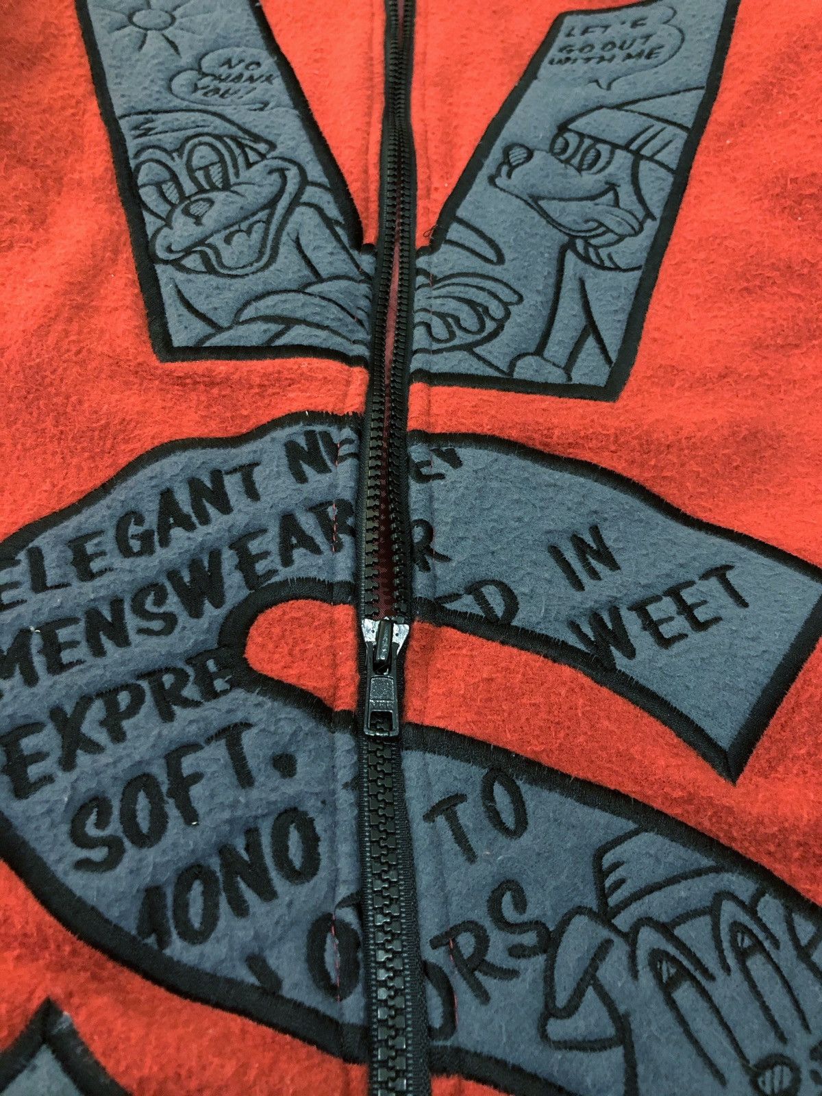 Vintage Vintage 90s Louis Versus VS Logo Zipper Hoodie Jacket Size US L / EU 52-54 / 3 - 7 Thumbnail