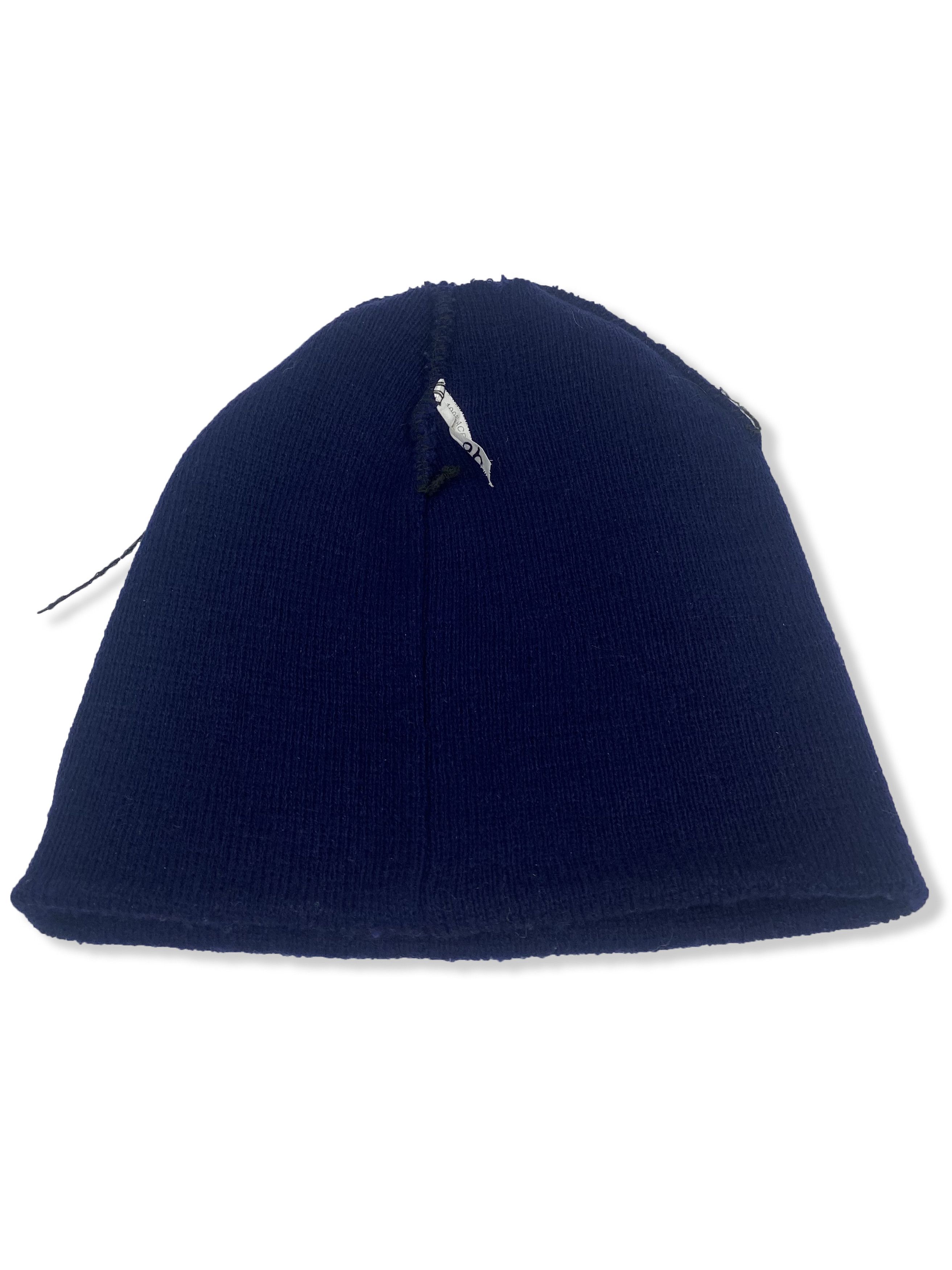 Vintage Vintage Graphic Skater Blue Beanie M347 Size ONE SIZE - 4 Thumbnail
