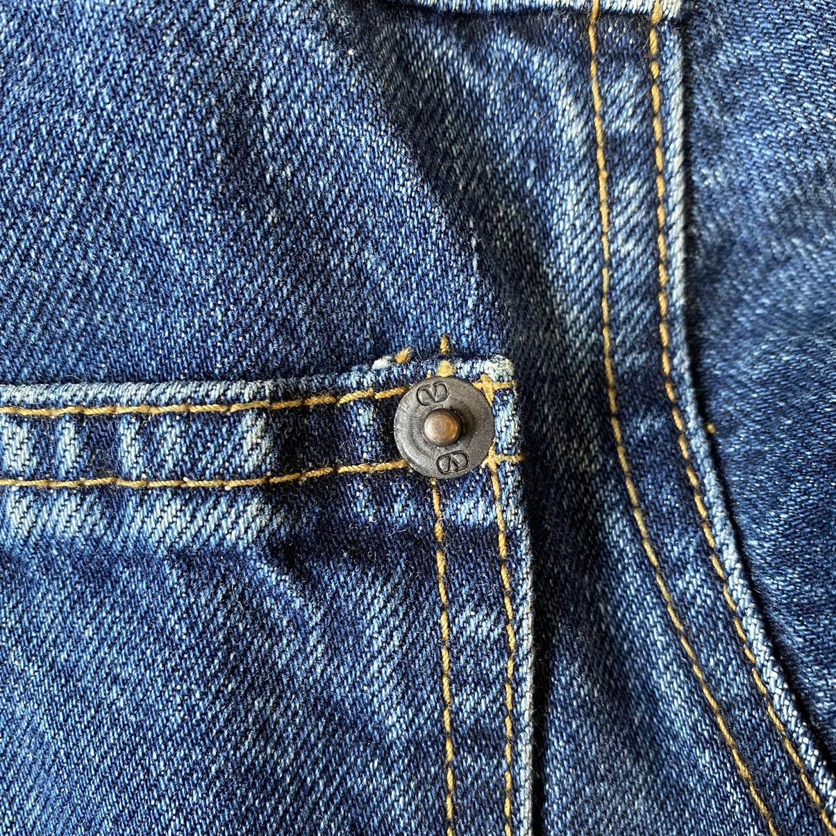 Valentino × Vintage Vintage Valentino jean jacket Size US S / EU 44-46 / 1 - 9 Thumbnail