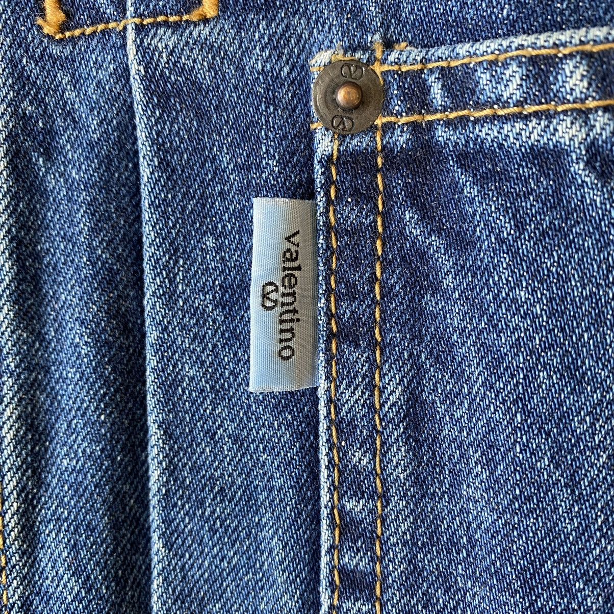 Valentino × Vintage Vintage Valentino jean jacket Size US S / EU 44-46 / 1 - 11 Thumbnail