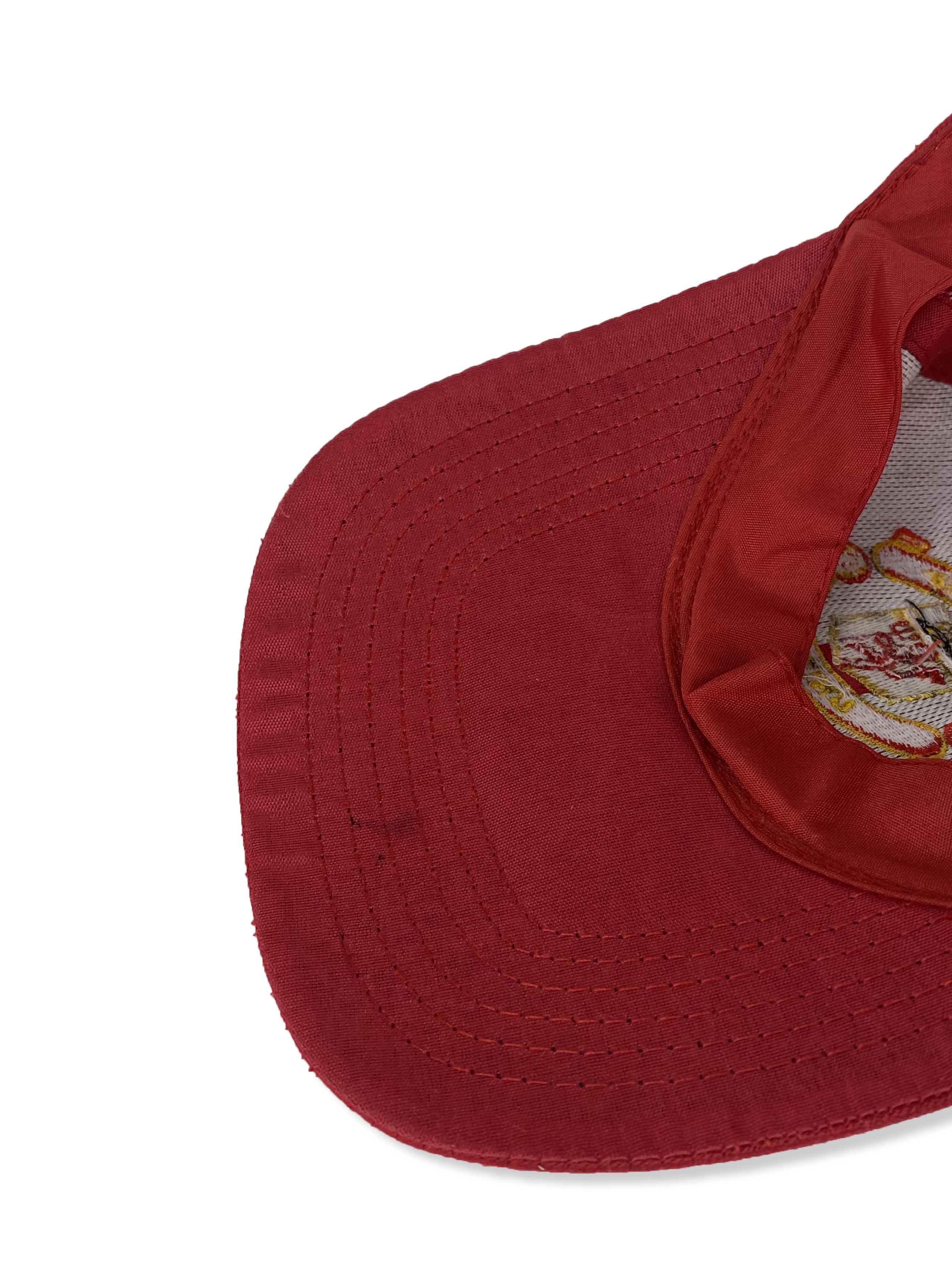 Vintage Vintage MANCHESTER UNITED Red Cap M384 Size ONE SIZE - 6 Thumbnail