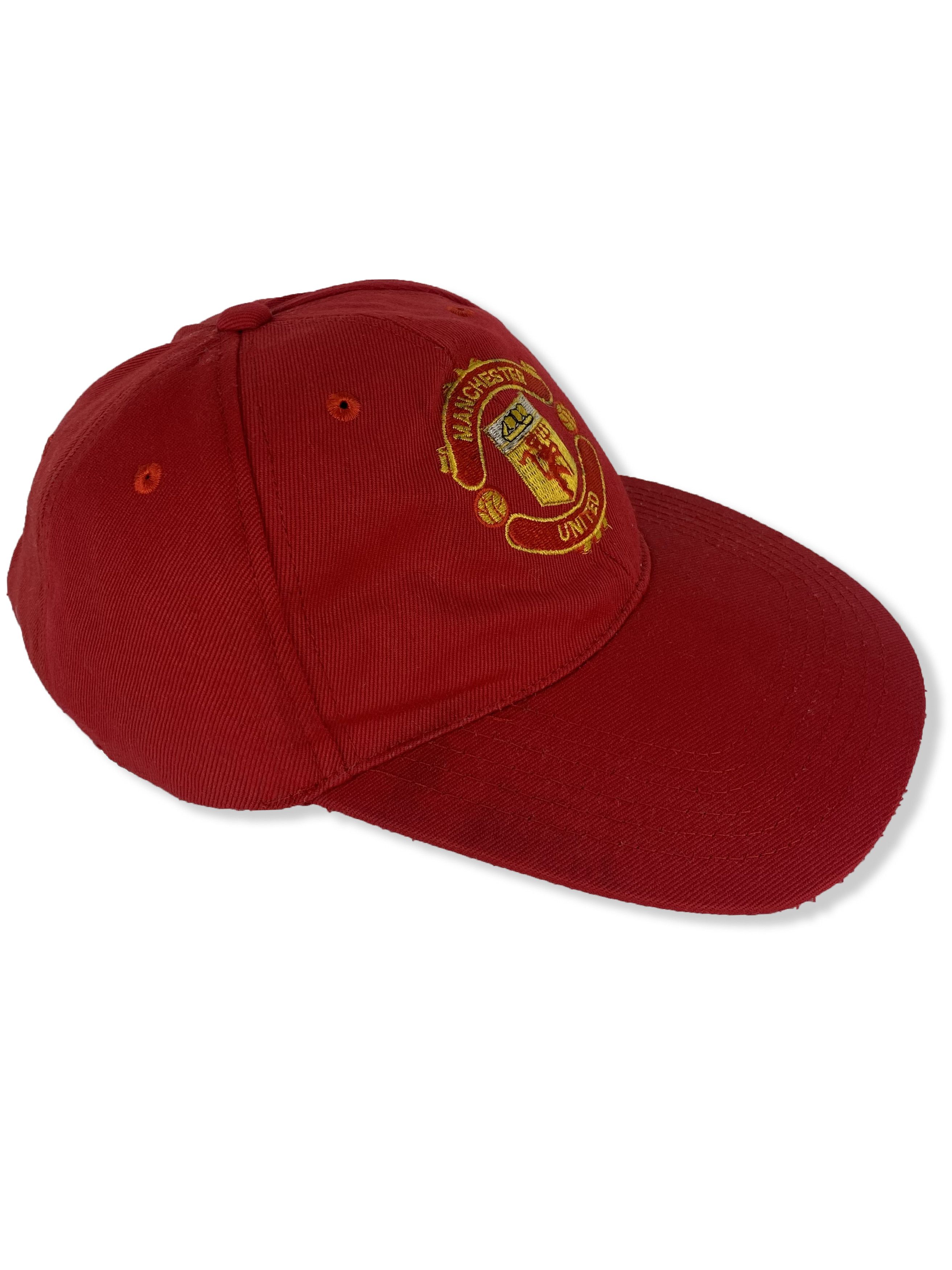 Vintage Vintage MANCHESTER UNITED Red Cap M384 Size ONE SIZE - 1 Thumbnail