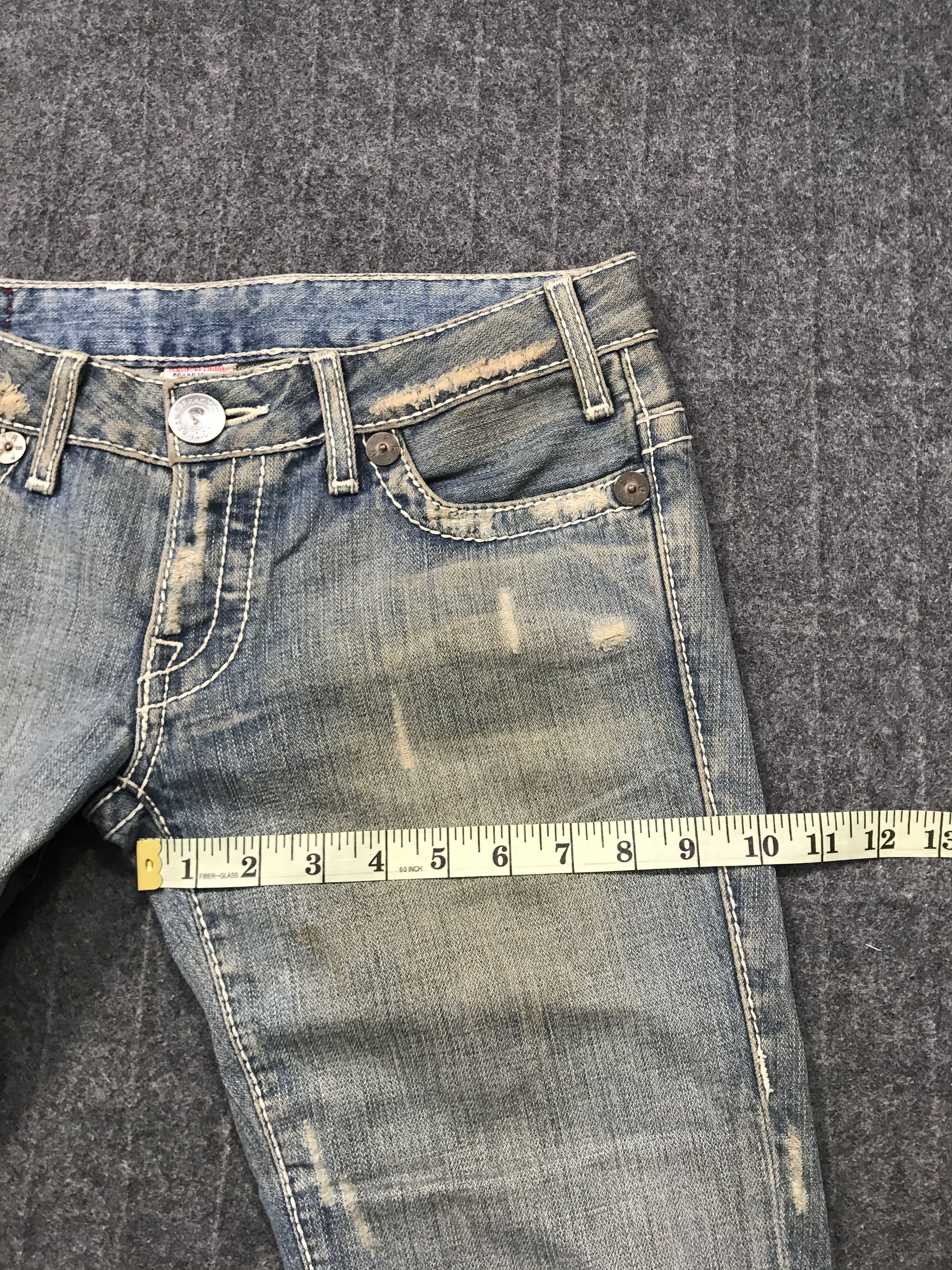 True Religion True Religion Made In USA Joey Button Fly Size 27" / US 4 / IT 40 - 13 Thumbnail